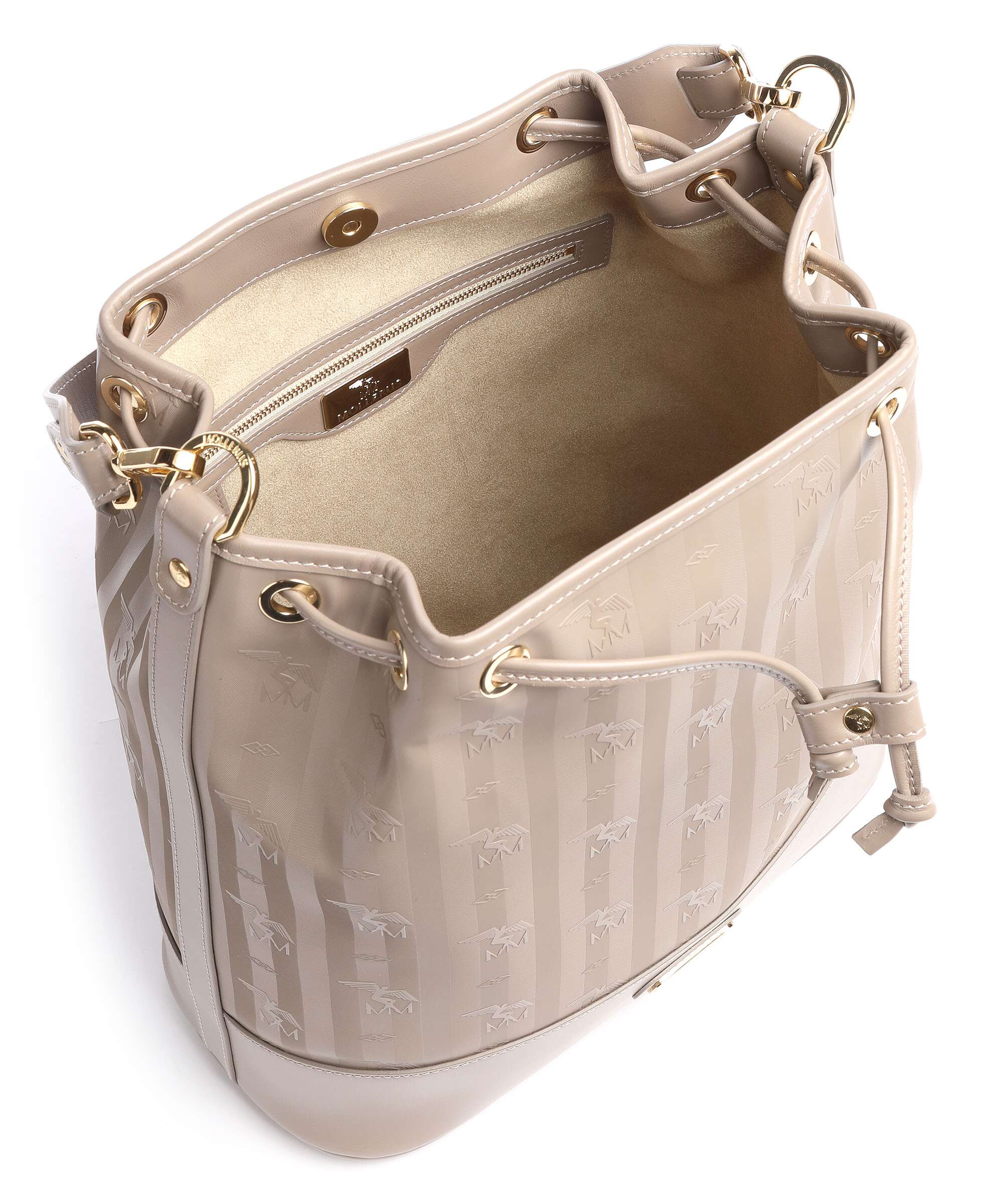 Maison Mollerus Vinerus Niesen Bucket bag taupe - Image 6