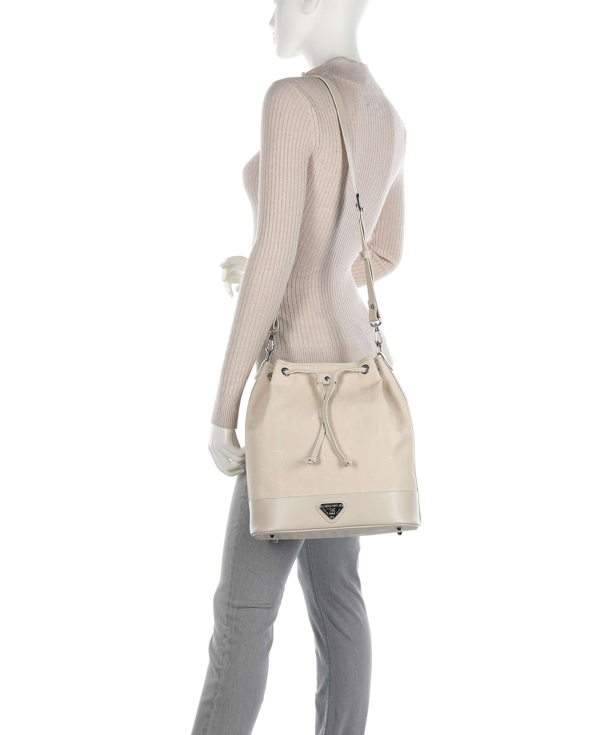 Maison Mollerus Vinerus Niesen Bucket bag pearl - Image 4