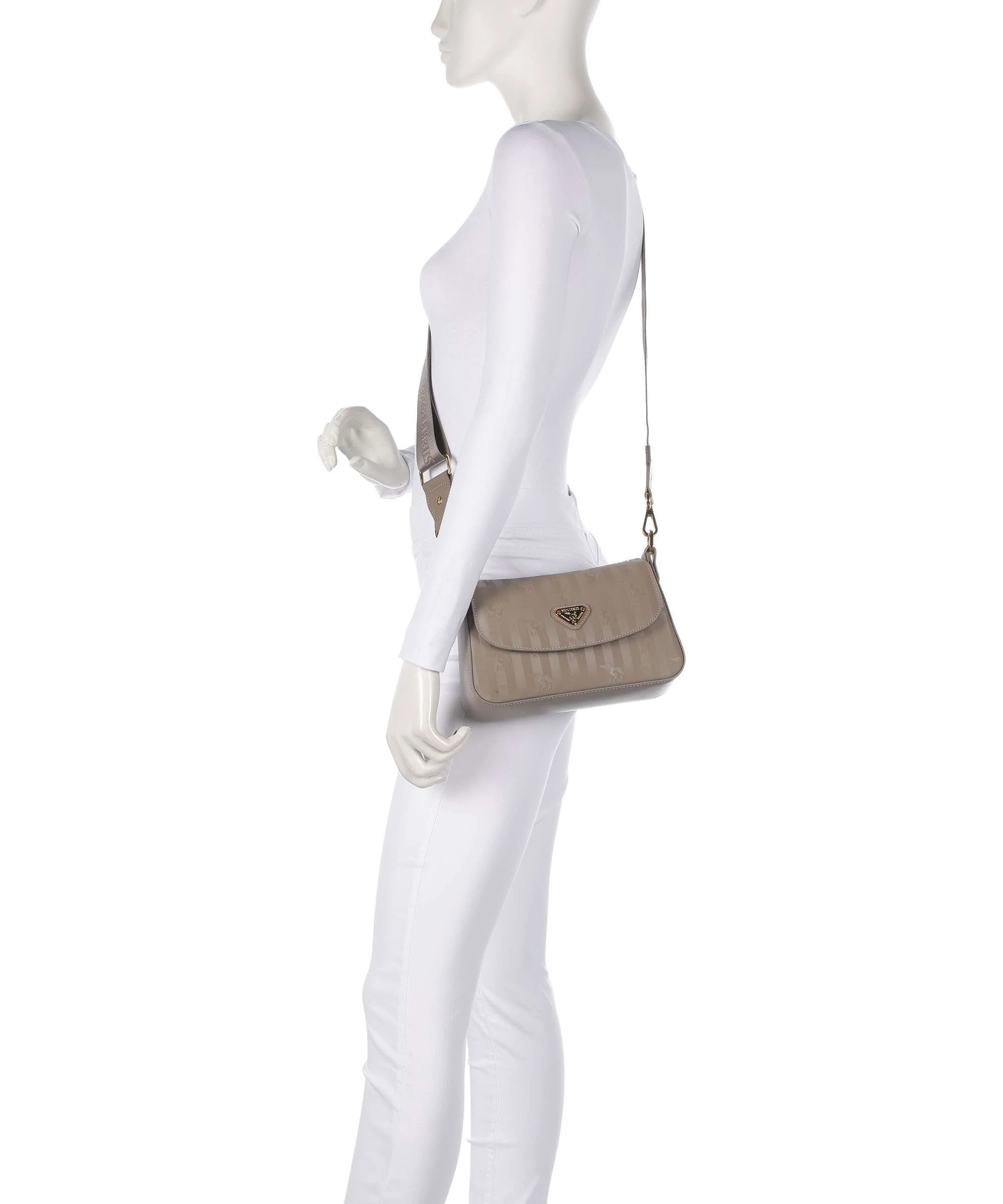 Maison Mollerus Vinerus Noville Crossbody bag taupe grau - Image 3