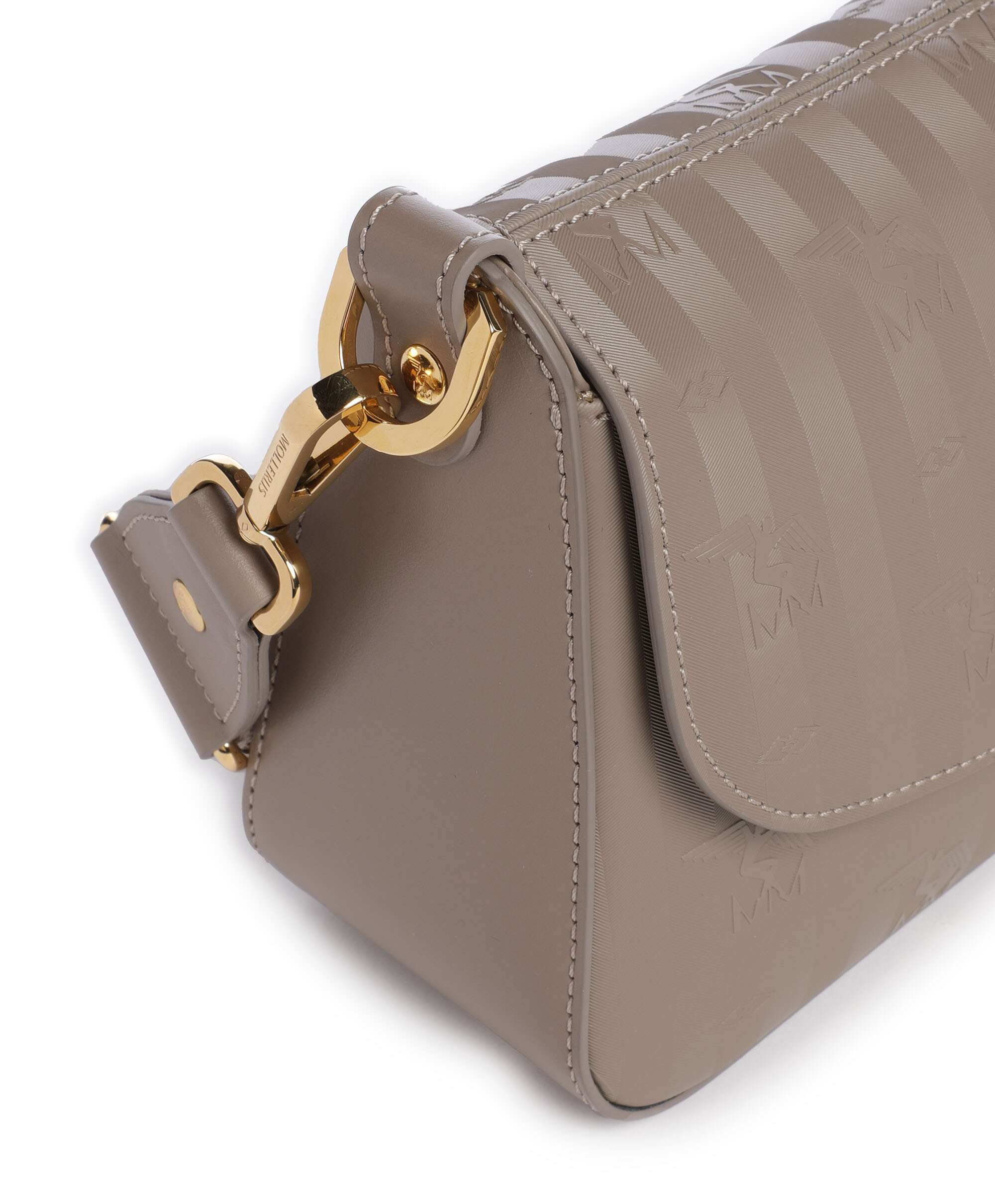 Maison Mollerus Vinerus Noville Crossbody bag taupe grau - Image 4