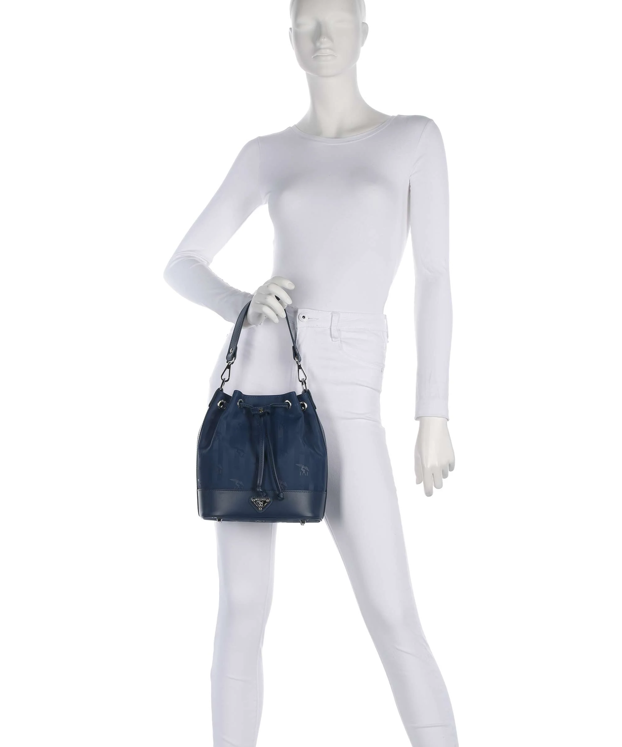 Maison Mollerus Vinerus Sion Bucket bag deep blau - Image 4