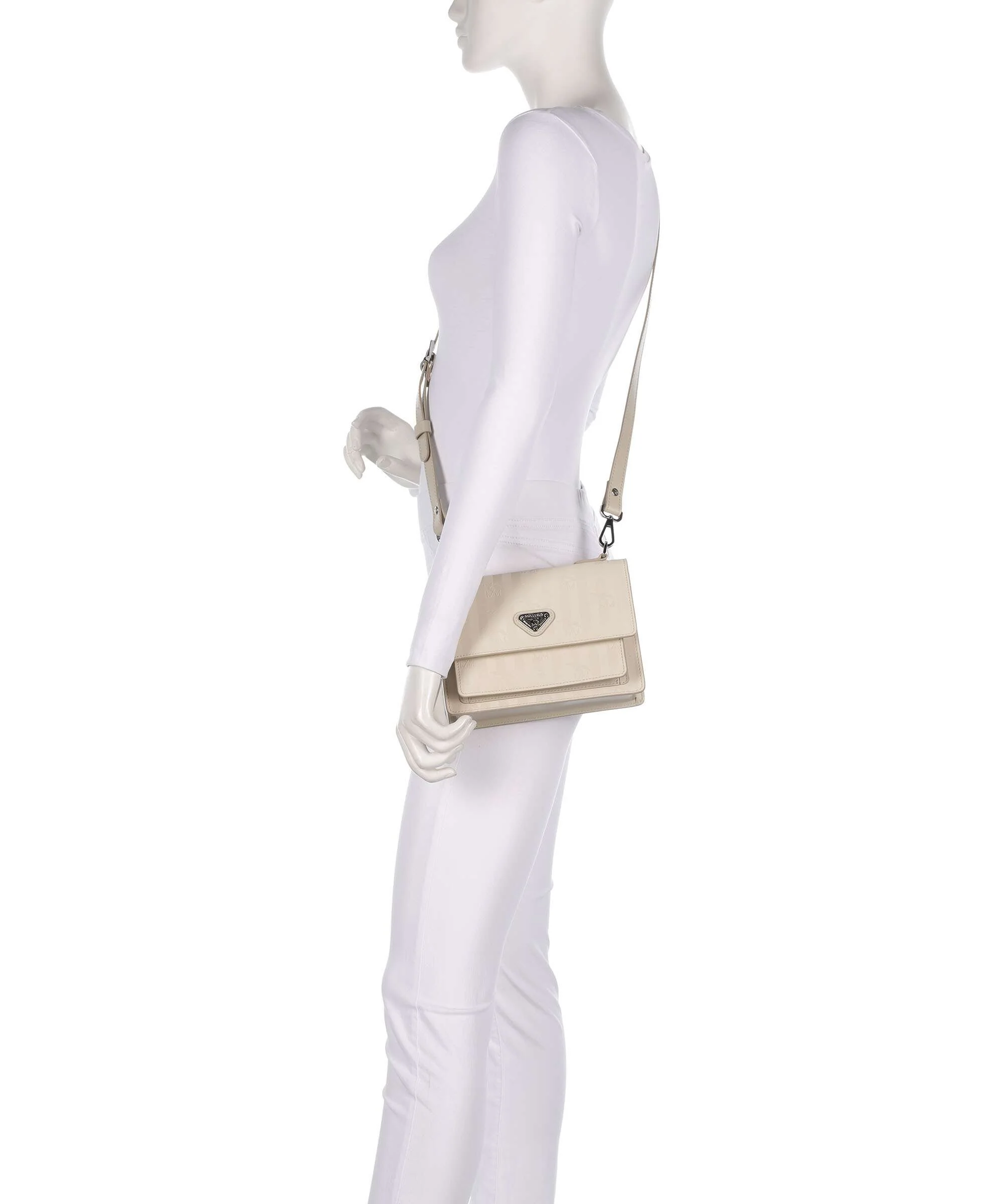 Maison Mollerus Vinerus Ursy Crossbody bag pearl weiss - Image 3