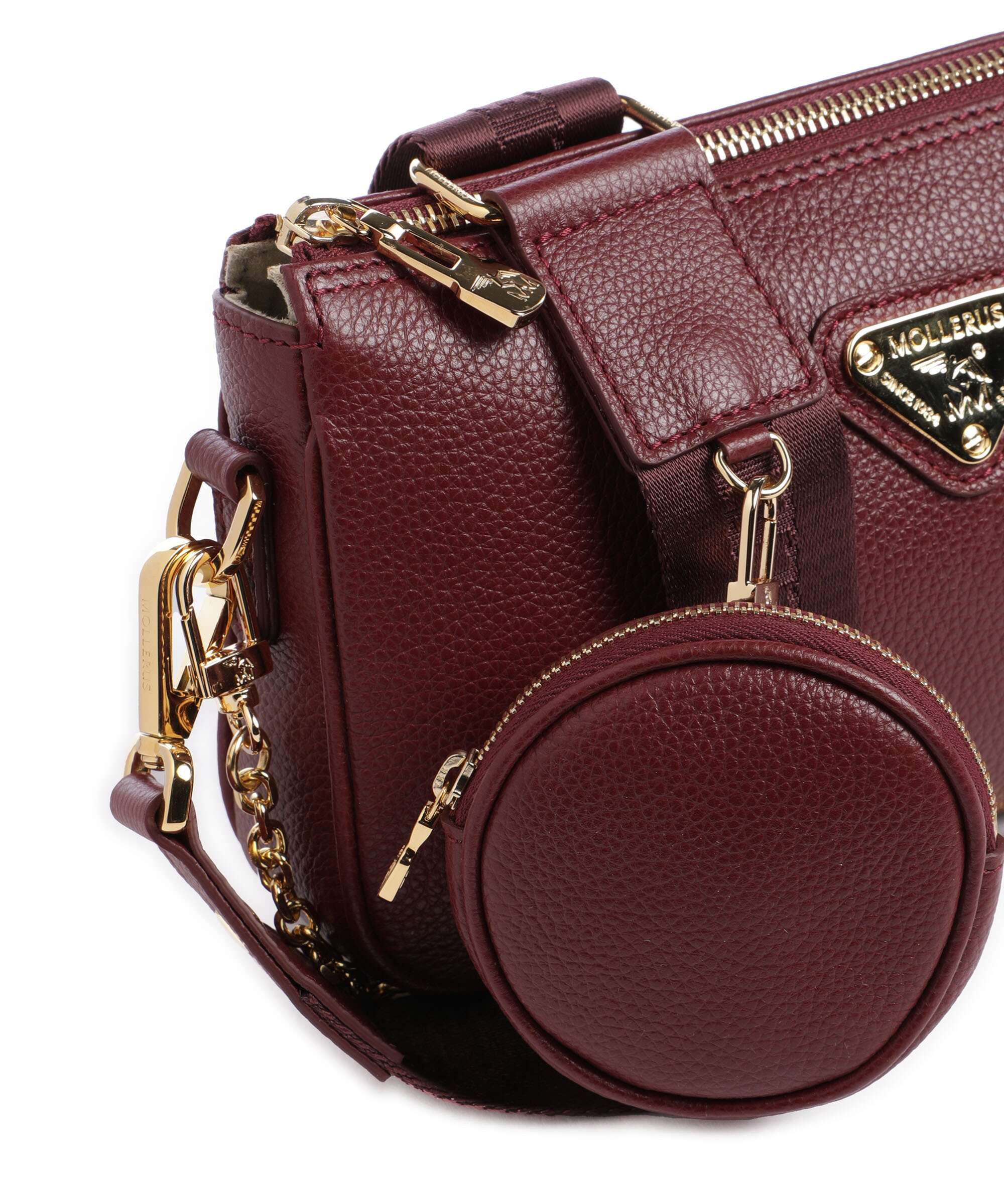 Maison Mollerus Zell Crossbody bag antique rot - Image 4