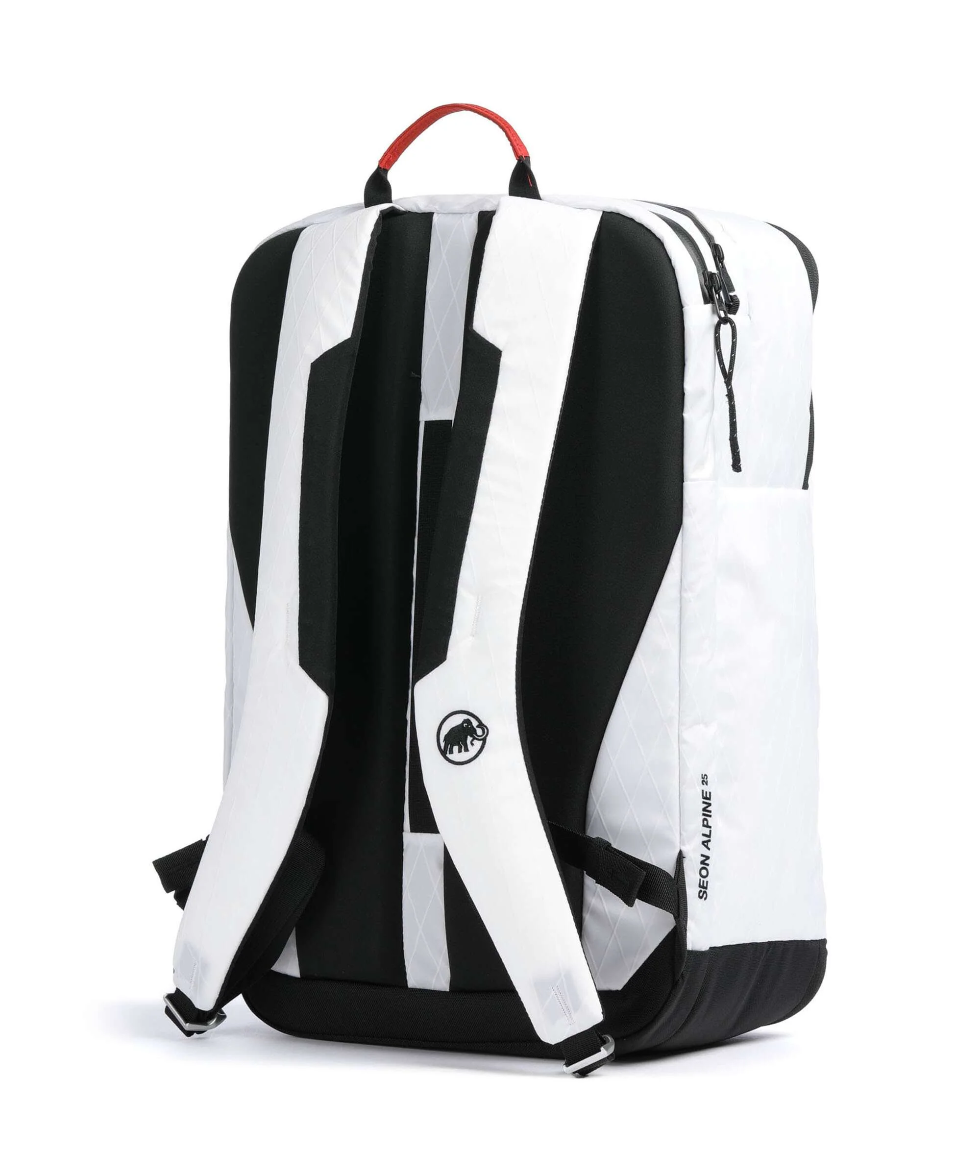 Mammut Seon Alpine Transporter 25 Laptop backpack white/mammut red - Image 2