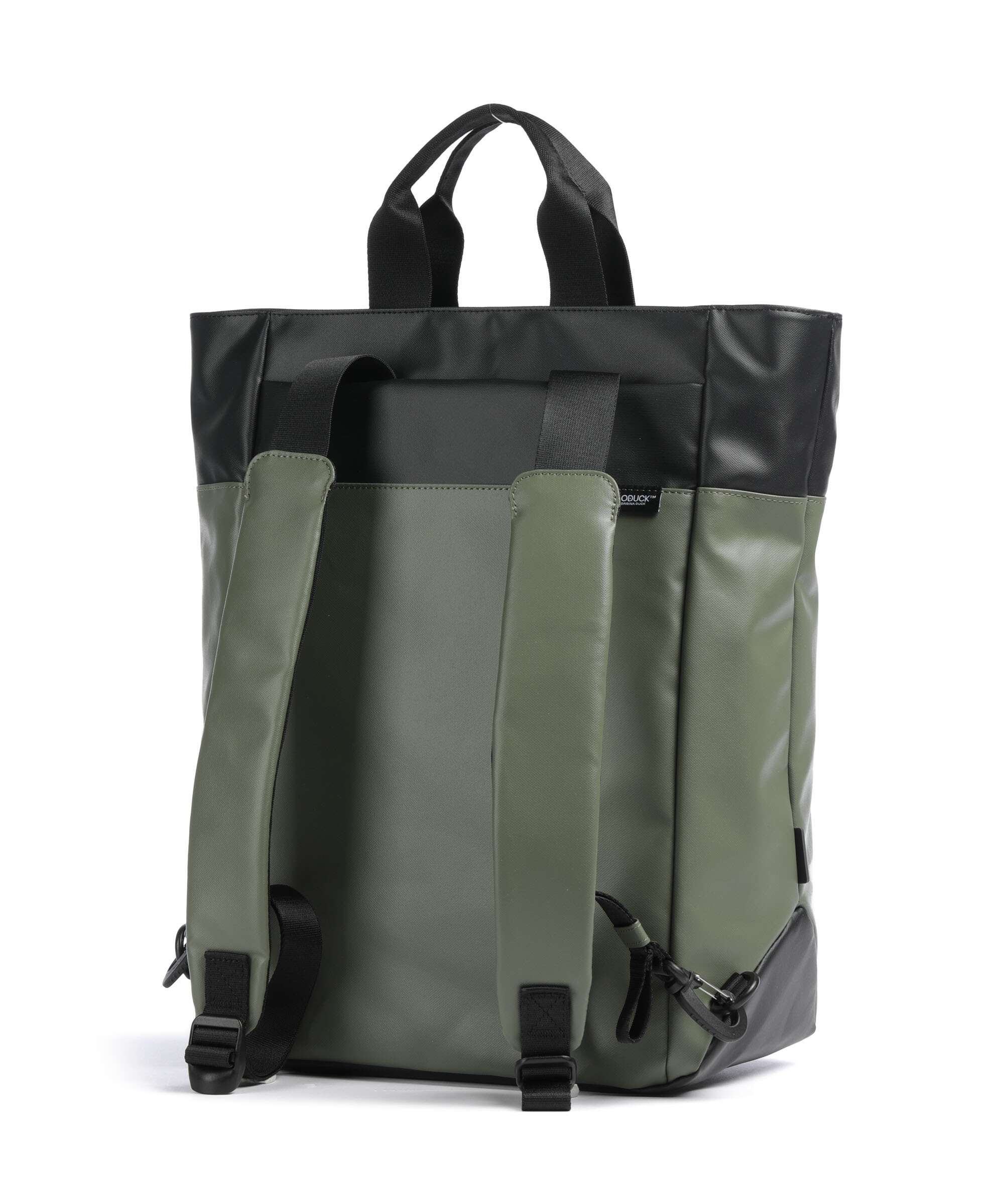 Mandarina Duck Eco Coated Backpack pine green - Image 2