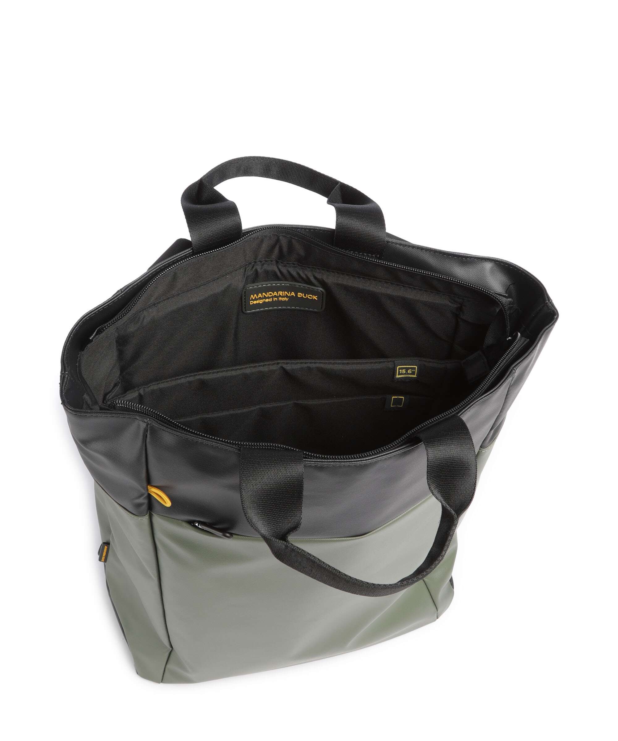 Mandarina Duck Eco Coated Backpack pine green - Image 6