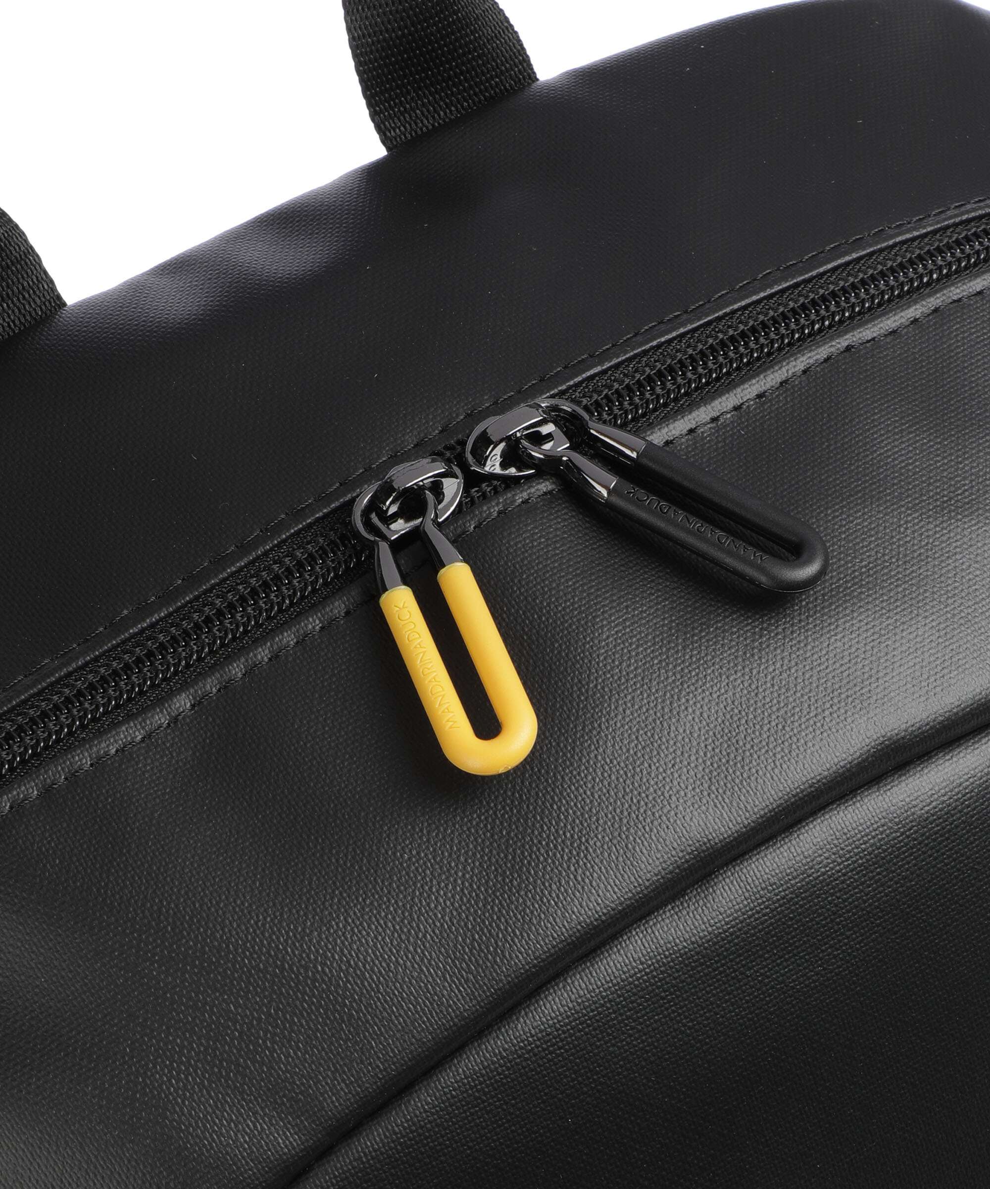Mandarina Duck Eco Coated Laptop backpack black - Image 5