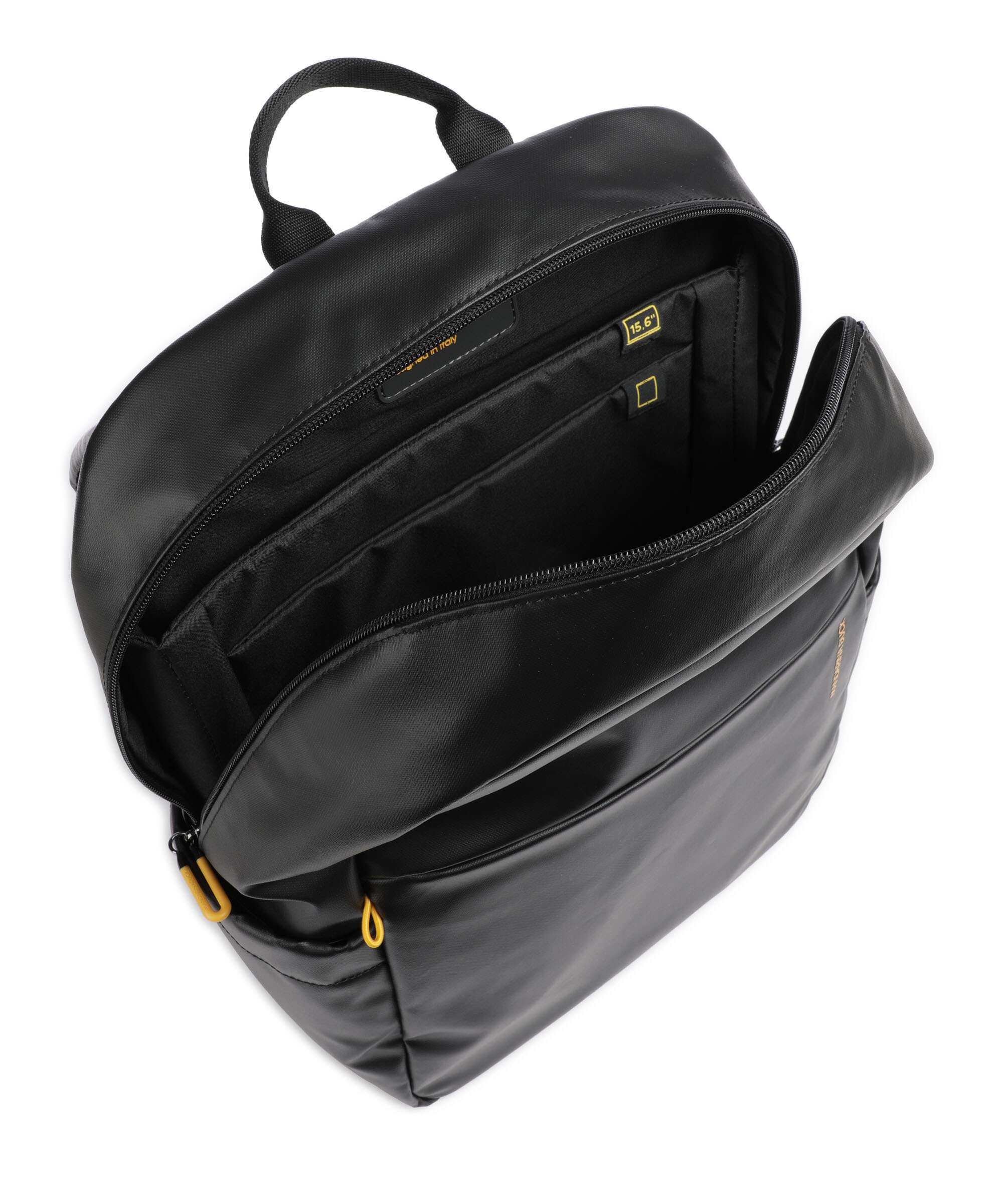 Mandarina Duck Eco Coated Laptop backpack black - Image 7