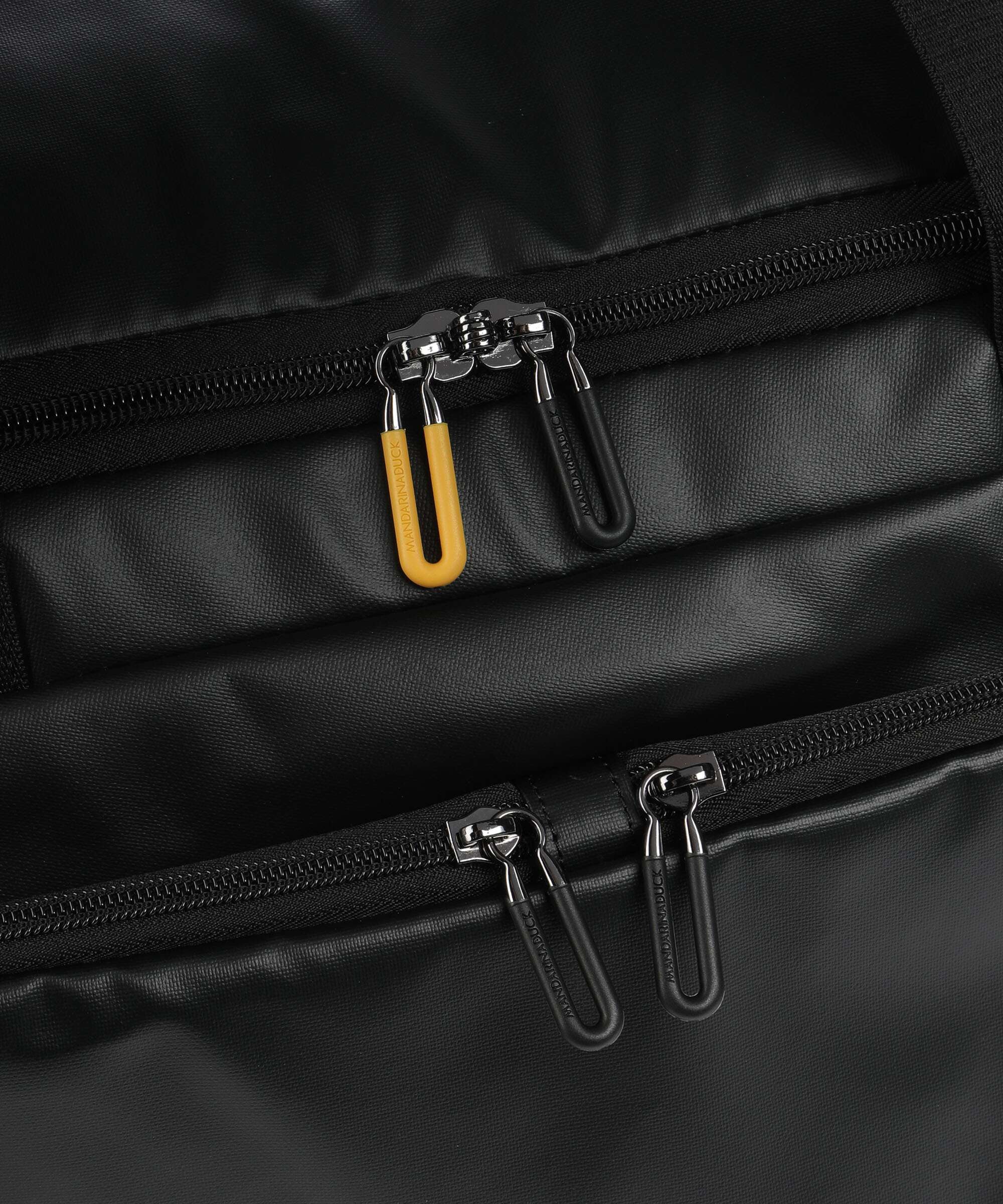 Mandarina Duck Eco Coated Travel bag black - Image 4