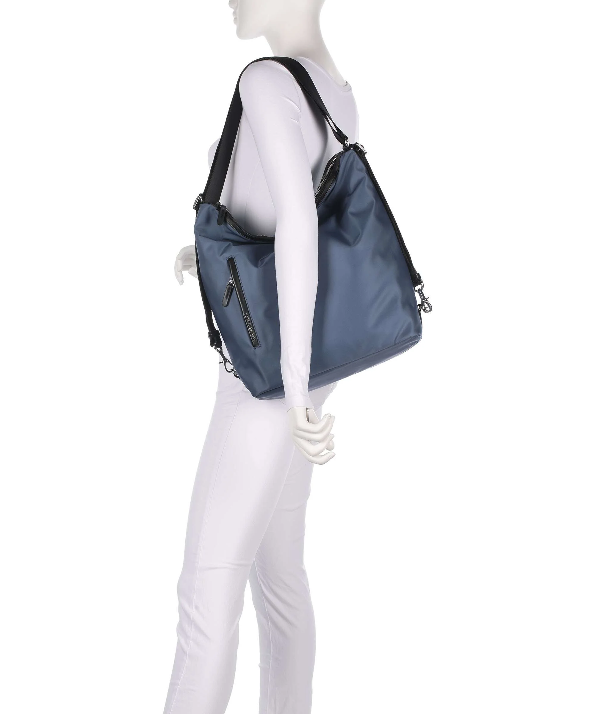 Mandarina Duck Hunter Backpack bag blue wing - Image 3