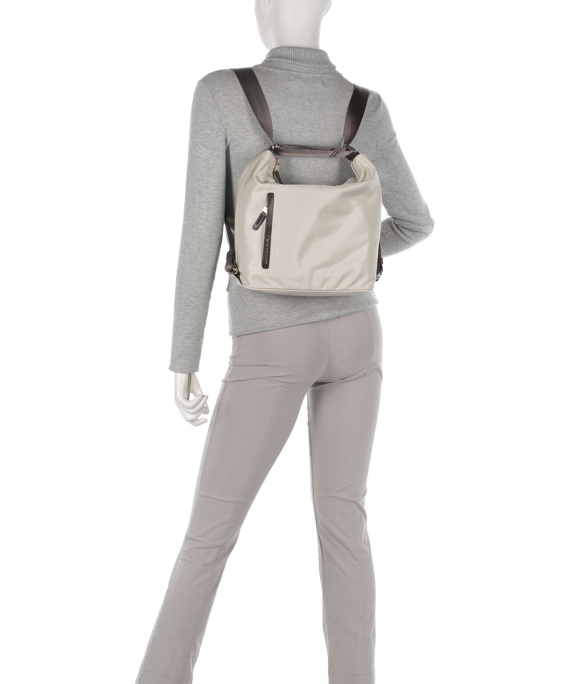 Mandarina Duck Hunter Backpack bag whitecap gray - Image 4