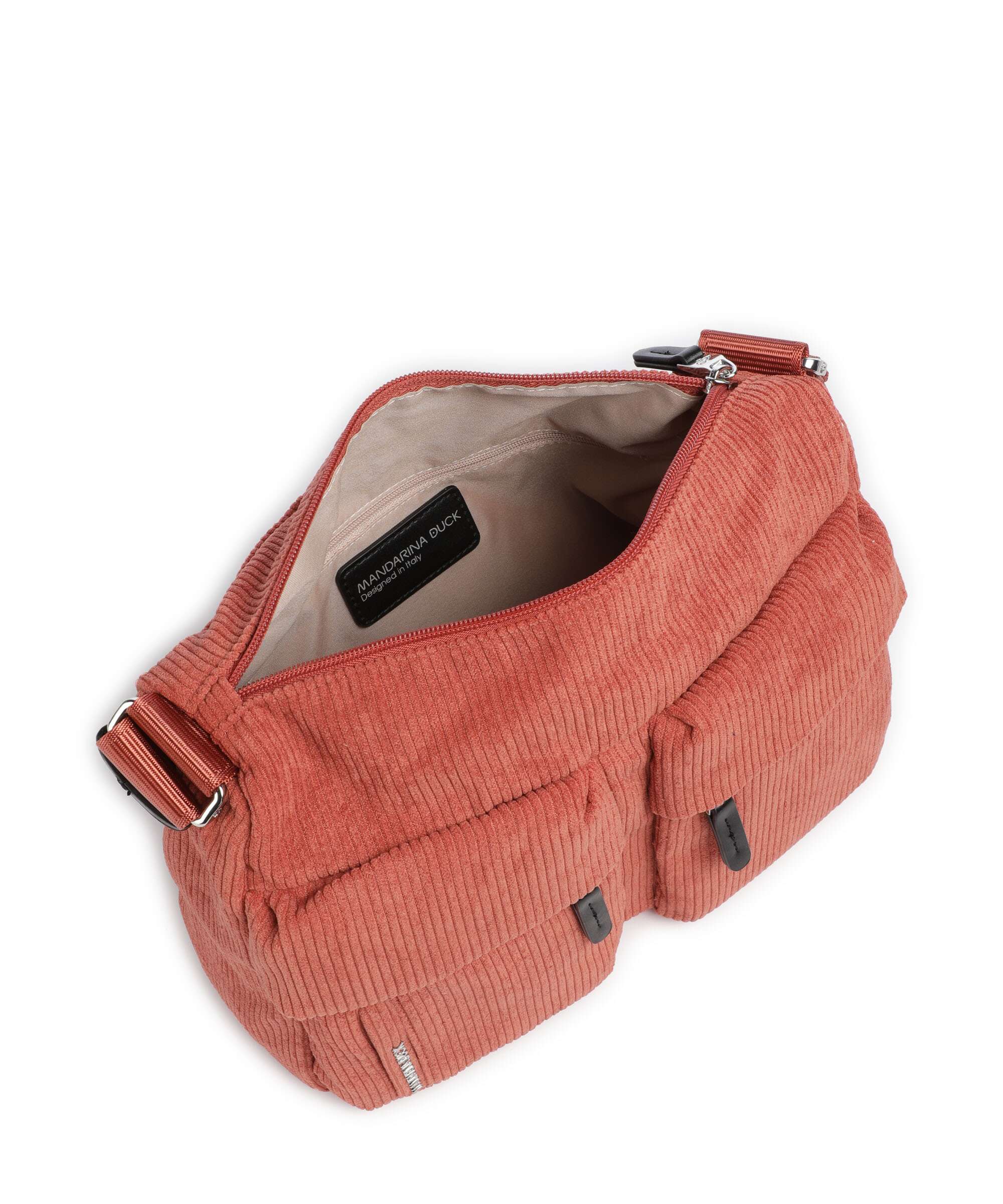 Mandarina Duck Hunter Velvet Crossbody bag winter rose - Image 6