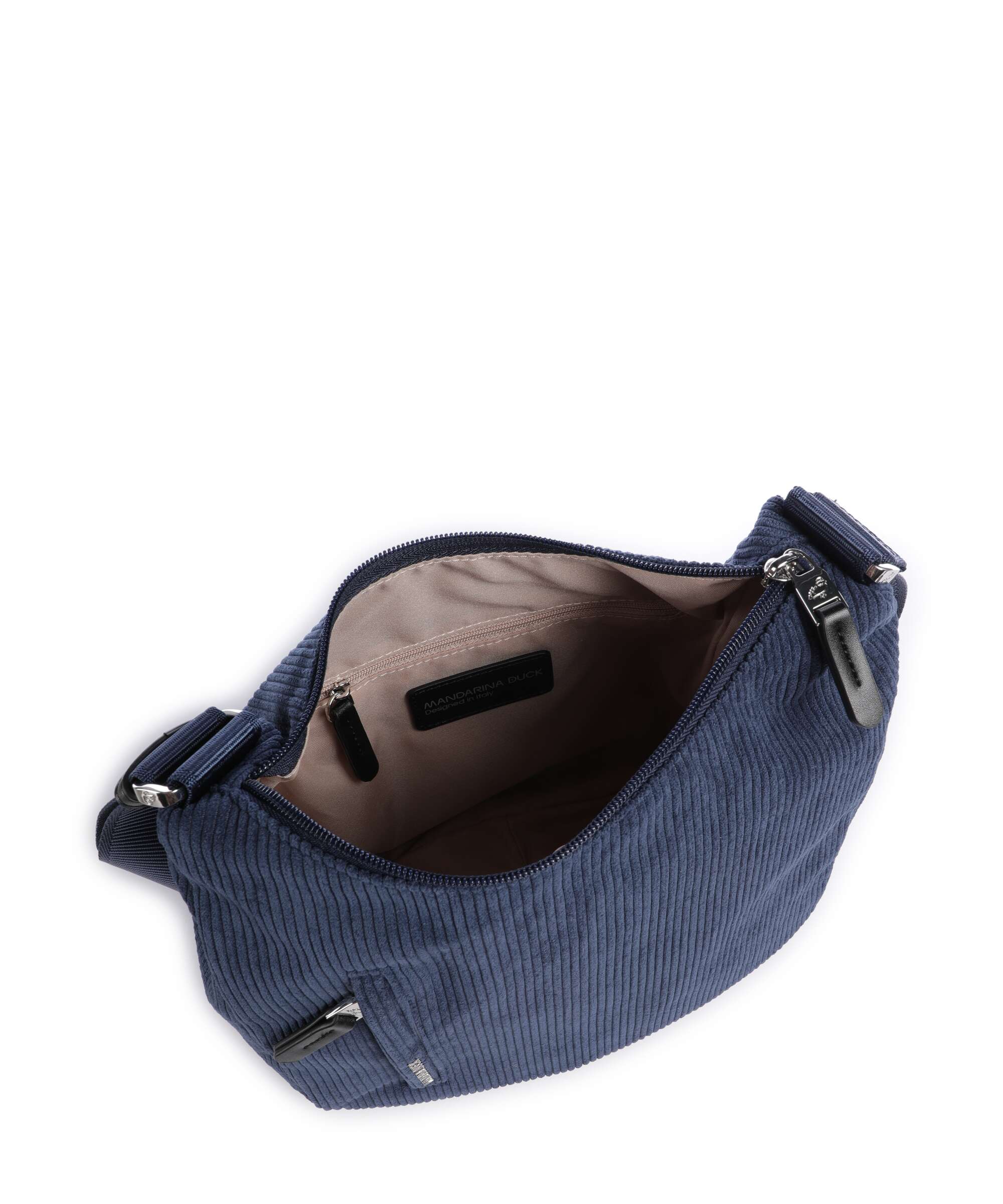 Mandarina Duck Hunter Velvet Crossbody bag blue wing - Image 6