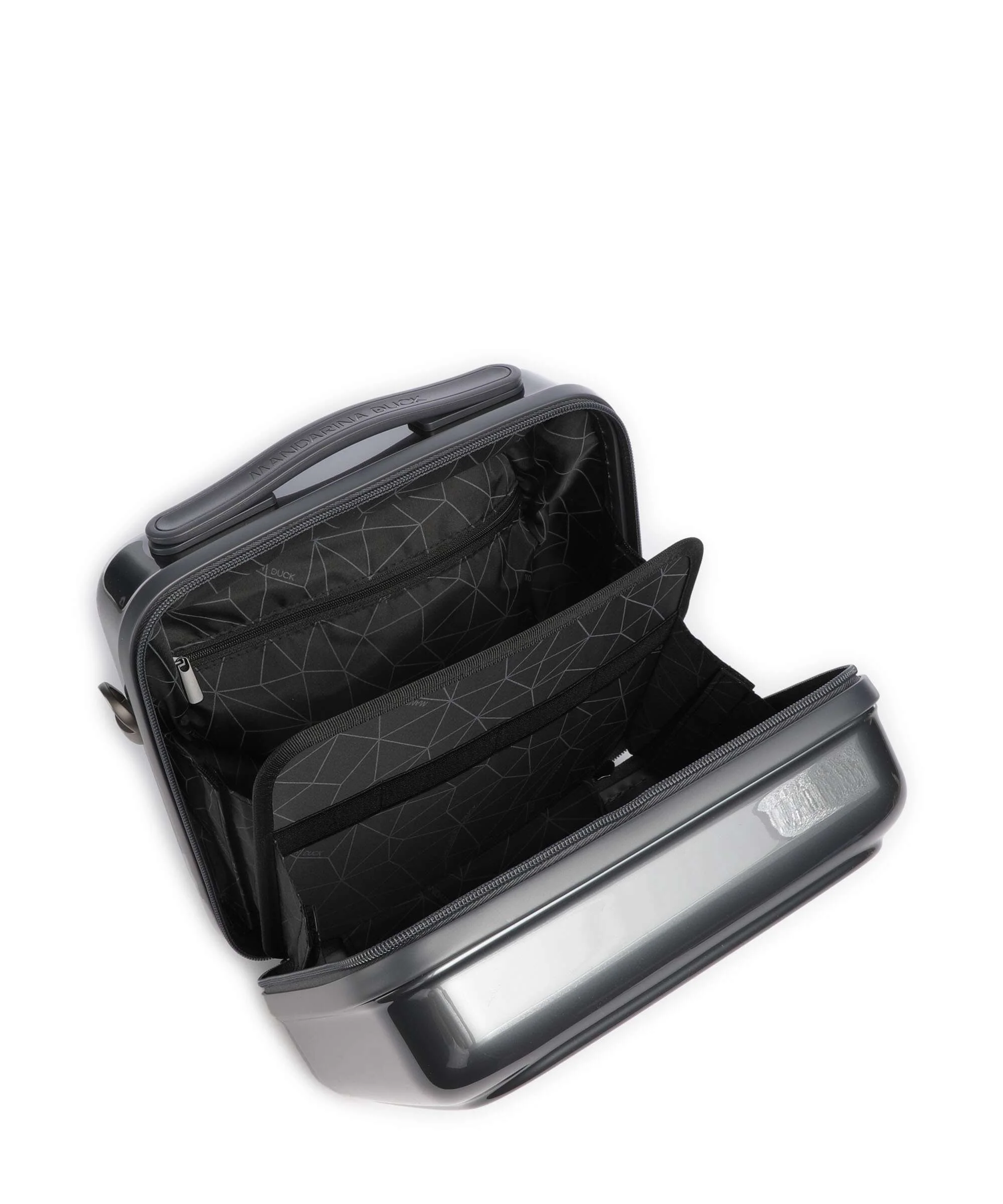 Mandarina Duck Logoduck+ Metal Beauty case anthracite - Image 5