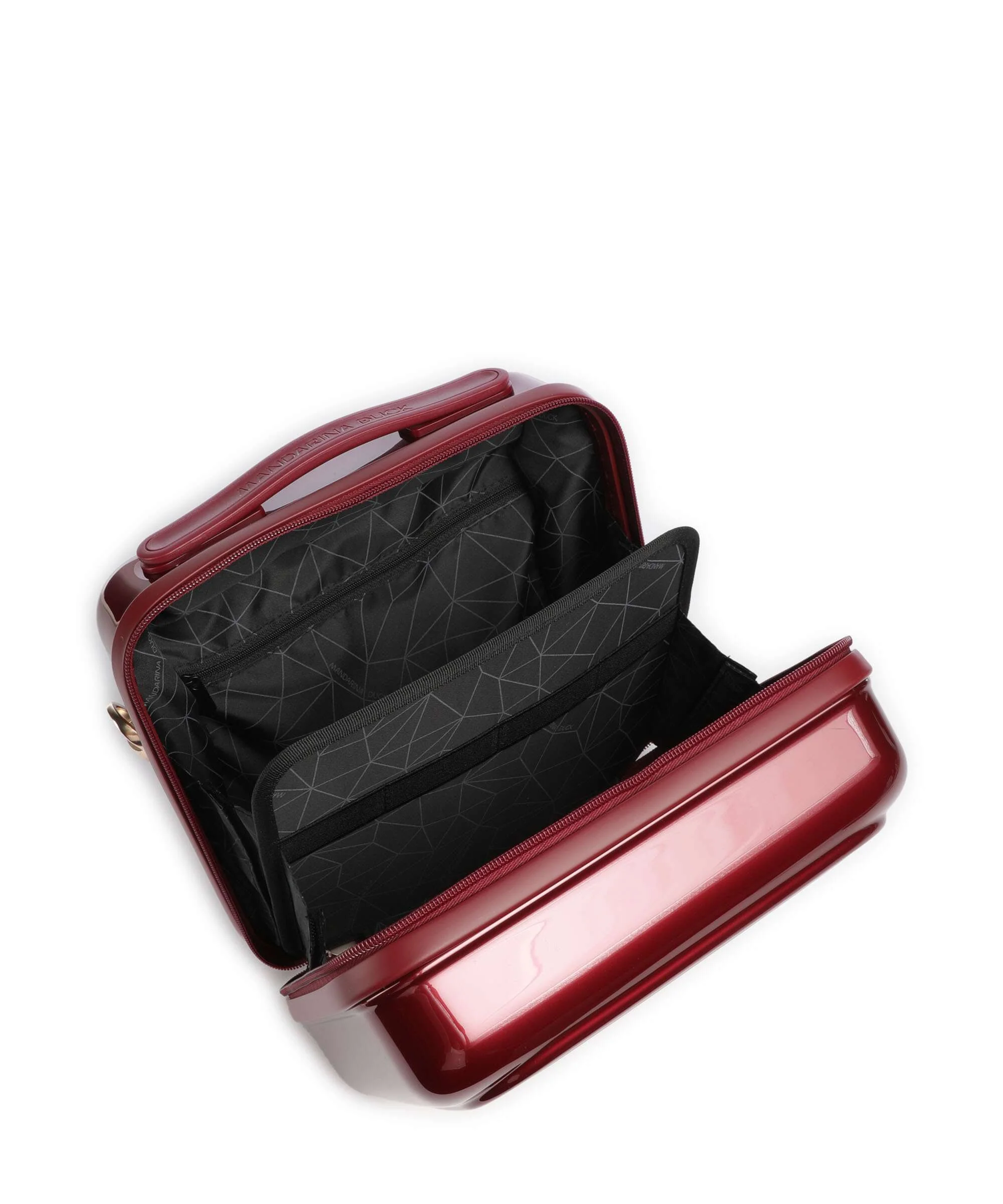 Mandarina Duck Logoduck+ Metal Beauty case red metal - Image 5