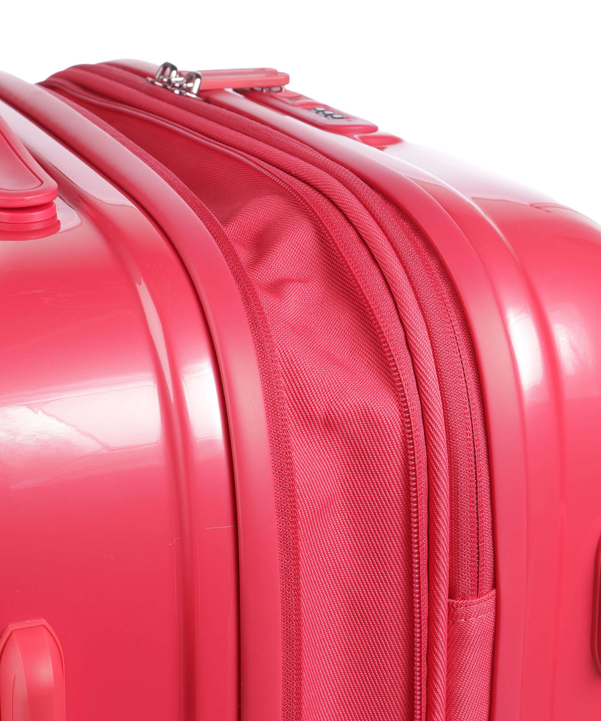 Mandarina Duck Logoduck+ Metal Spinner (4 wheels) raspberry - Image 4