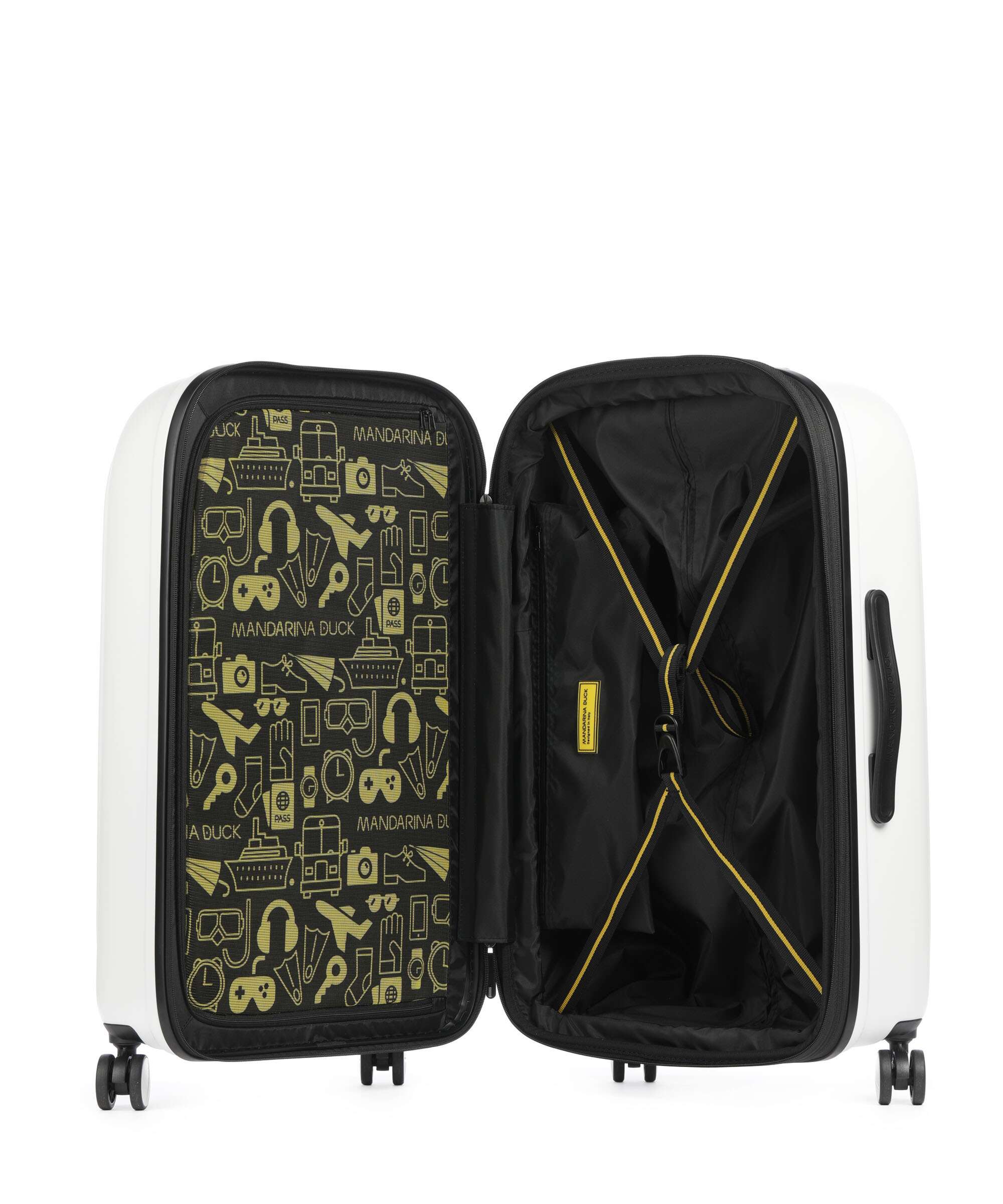 Mandarina Duck Logoduck+ Spinner (4 wheels) blanc - Image 6