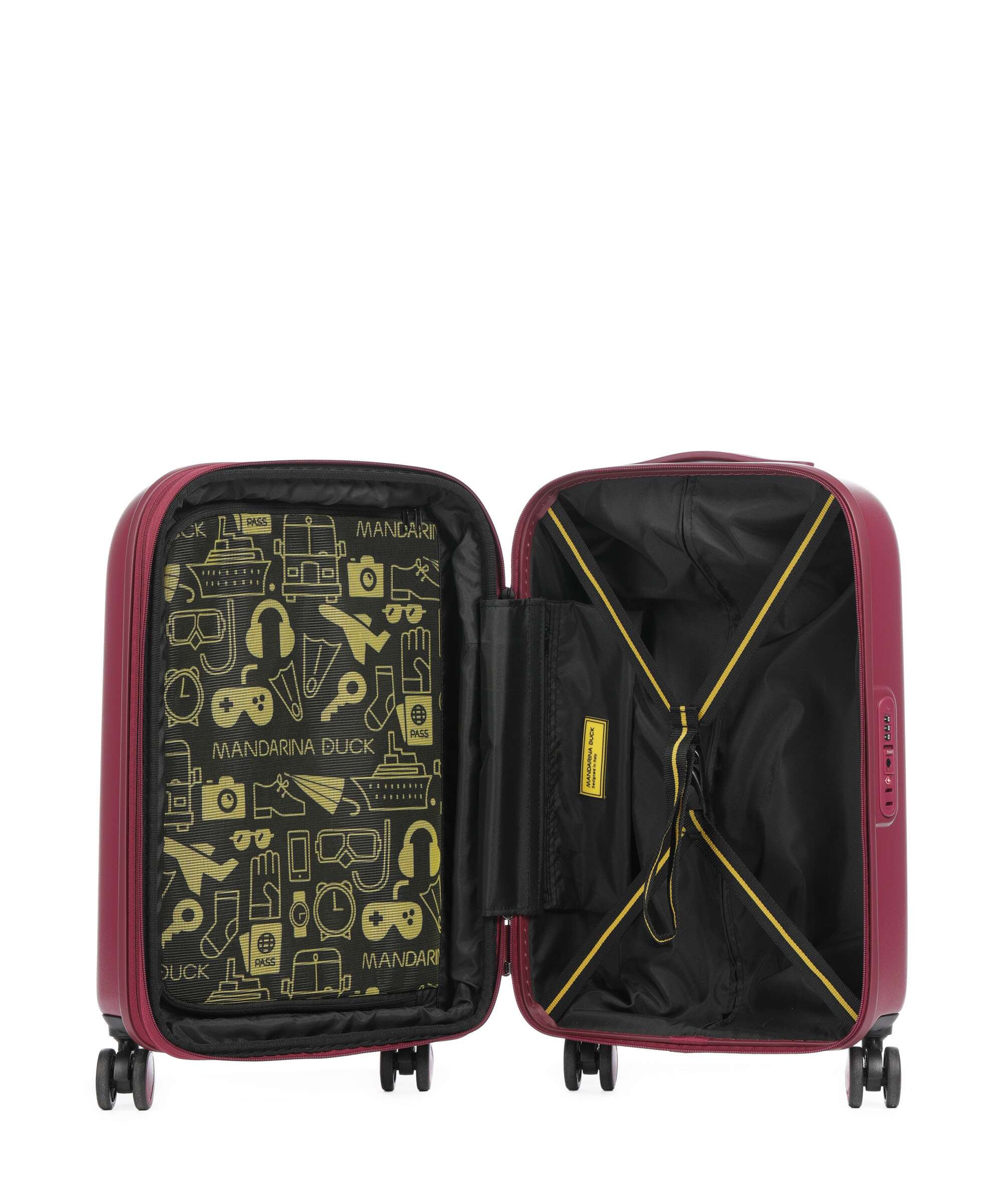 Mandarina Duck Logoduck+ Spinner (4 wheels) grape - Image 6