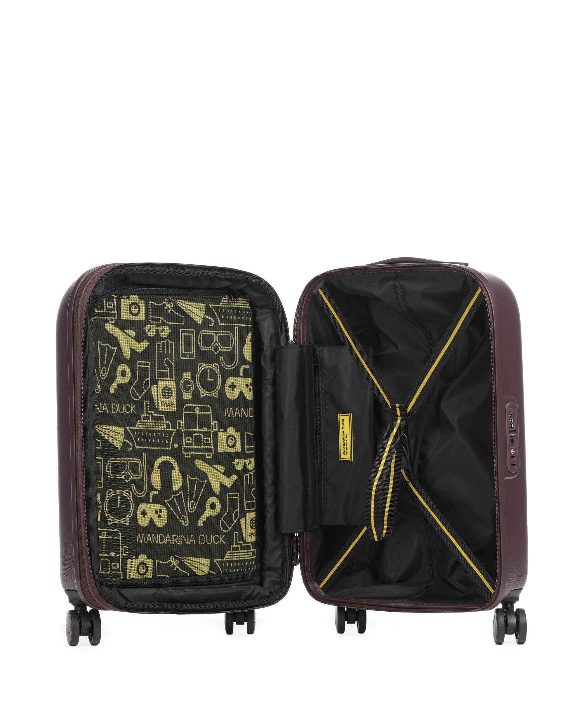 Mandarina Duck Logoduck+ Spinner (4 wheels) choco ice - Image 6