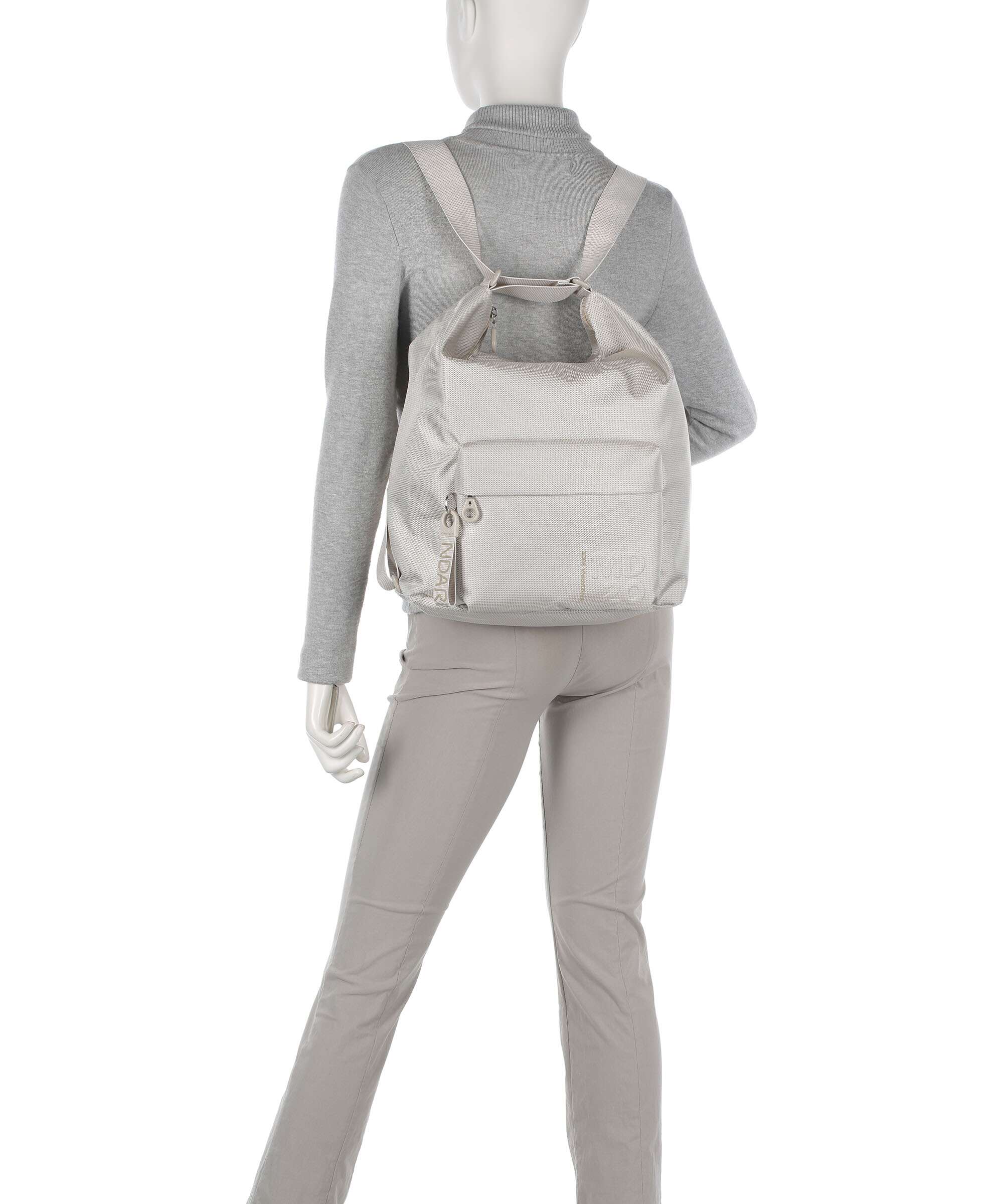 Mandarina Duck MD20 Backpack bag whitecap gray - Image 3