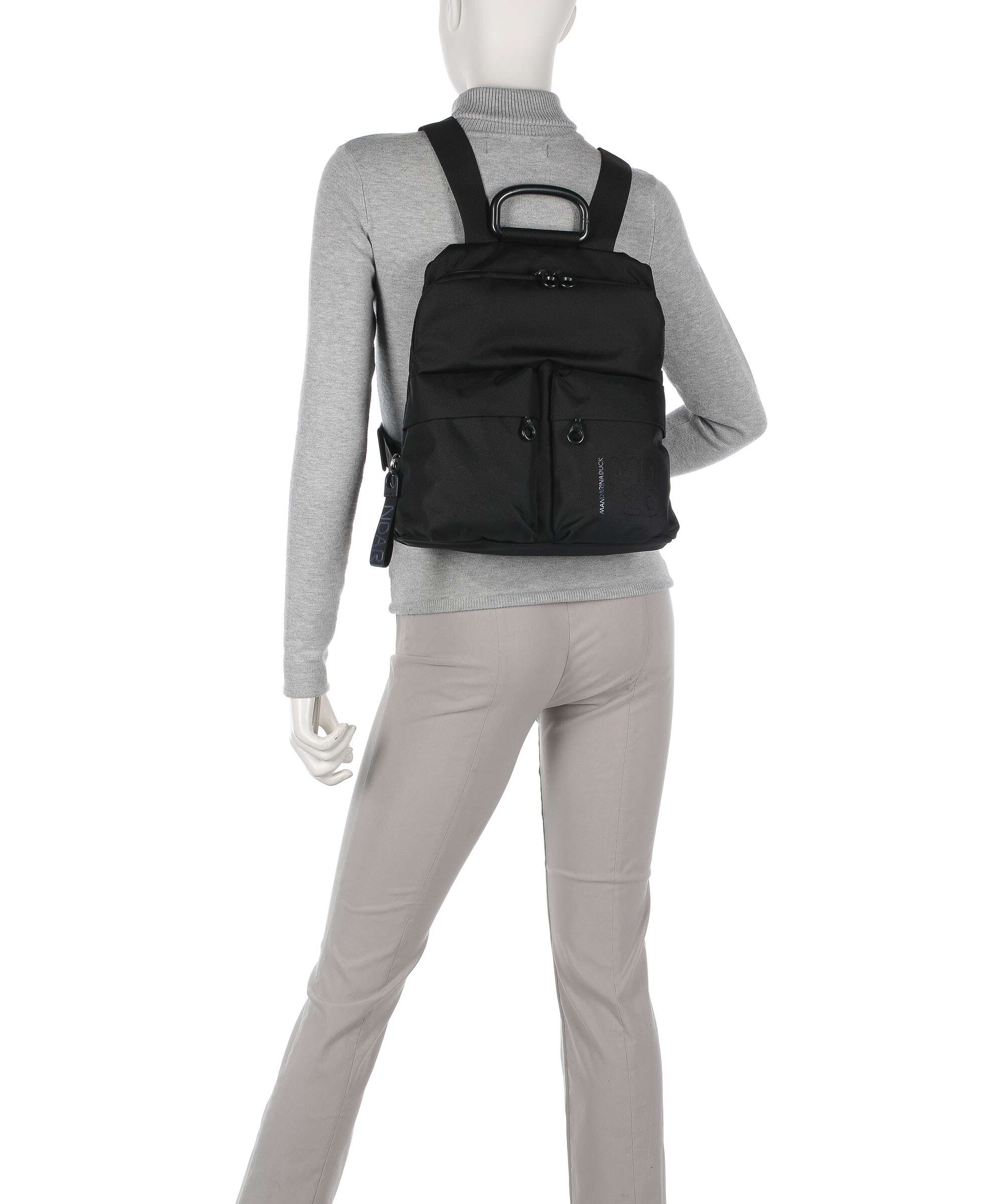 Mandarina Duck MD20 Backpack black - Image 3