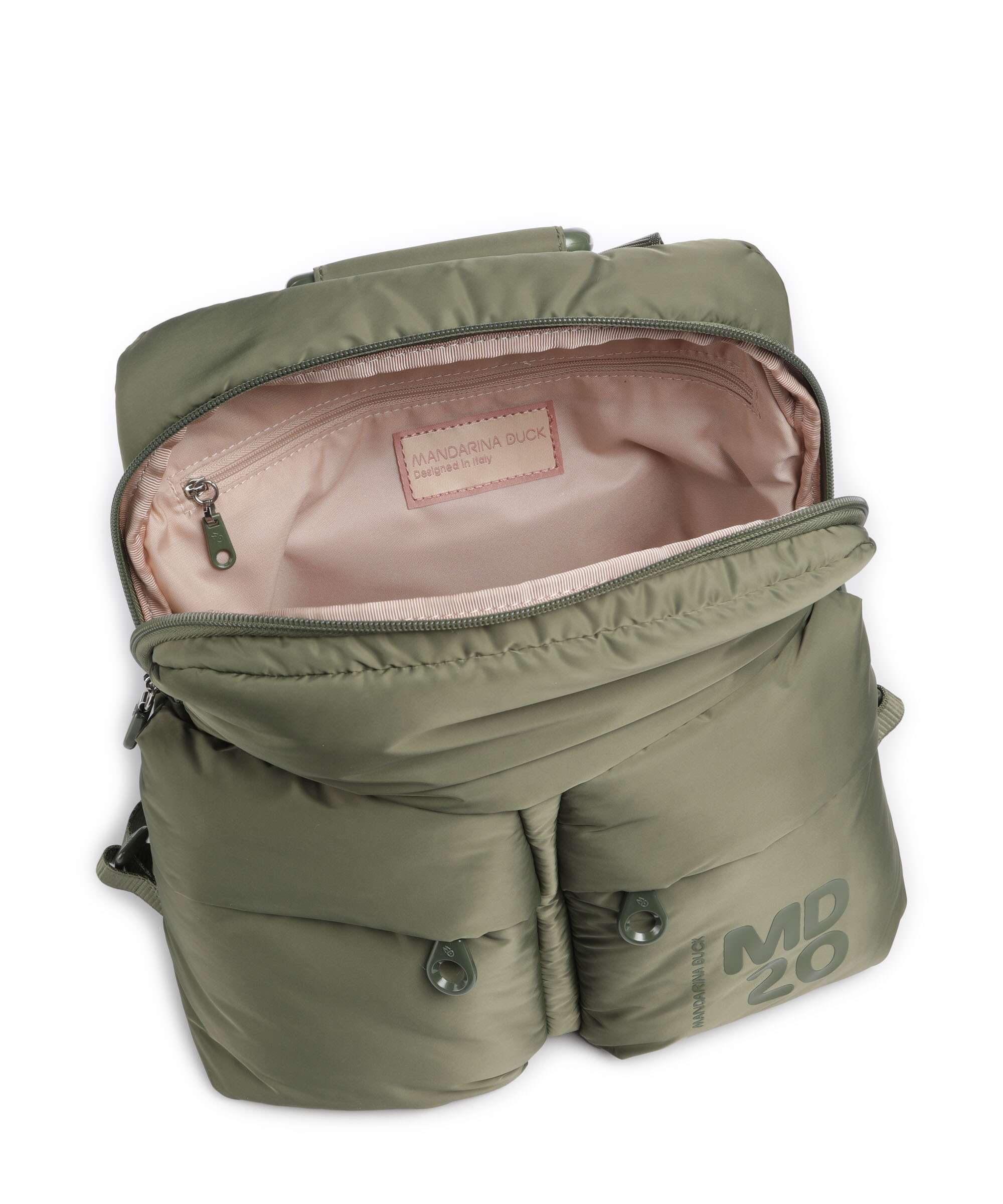 Mandarina Duck MD20 Balloon Backpack military green - Image 5