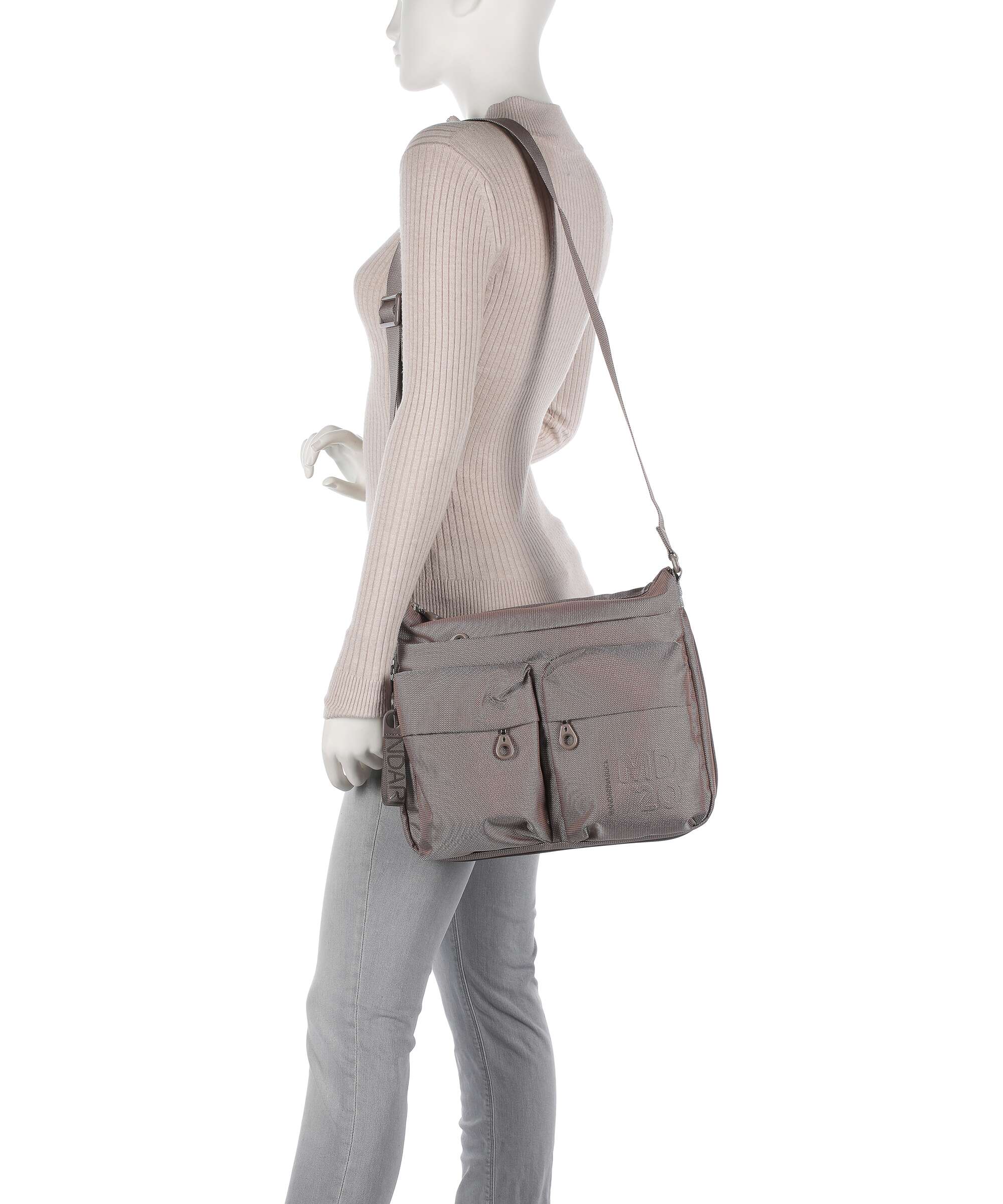 Mandarina Duck MD20 Crossbody bag taupe - Image 3