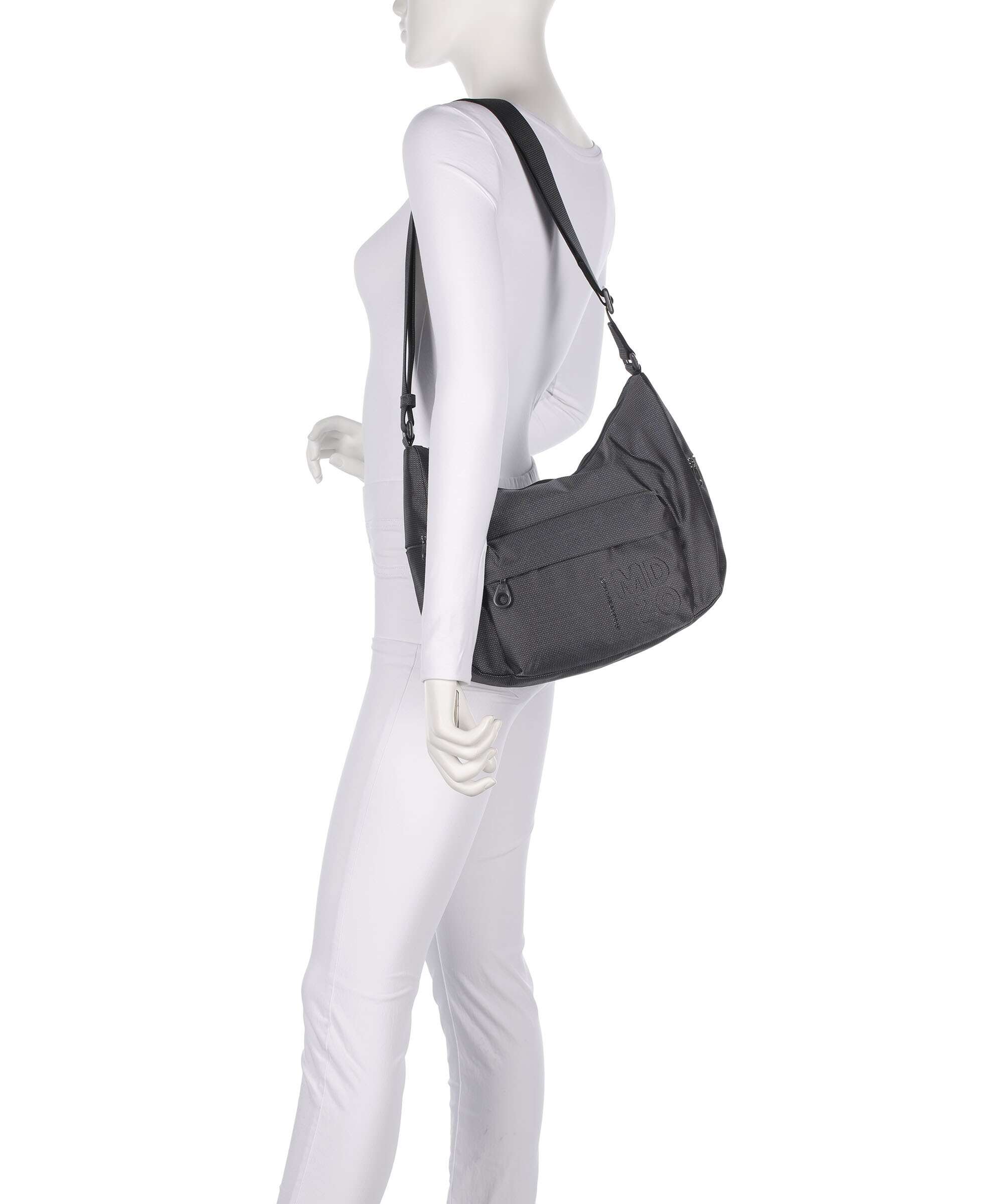 Mandarina Duck MD20 Hobo bag steel - Image 3