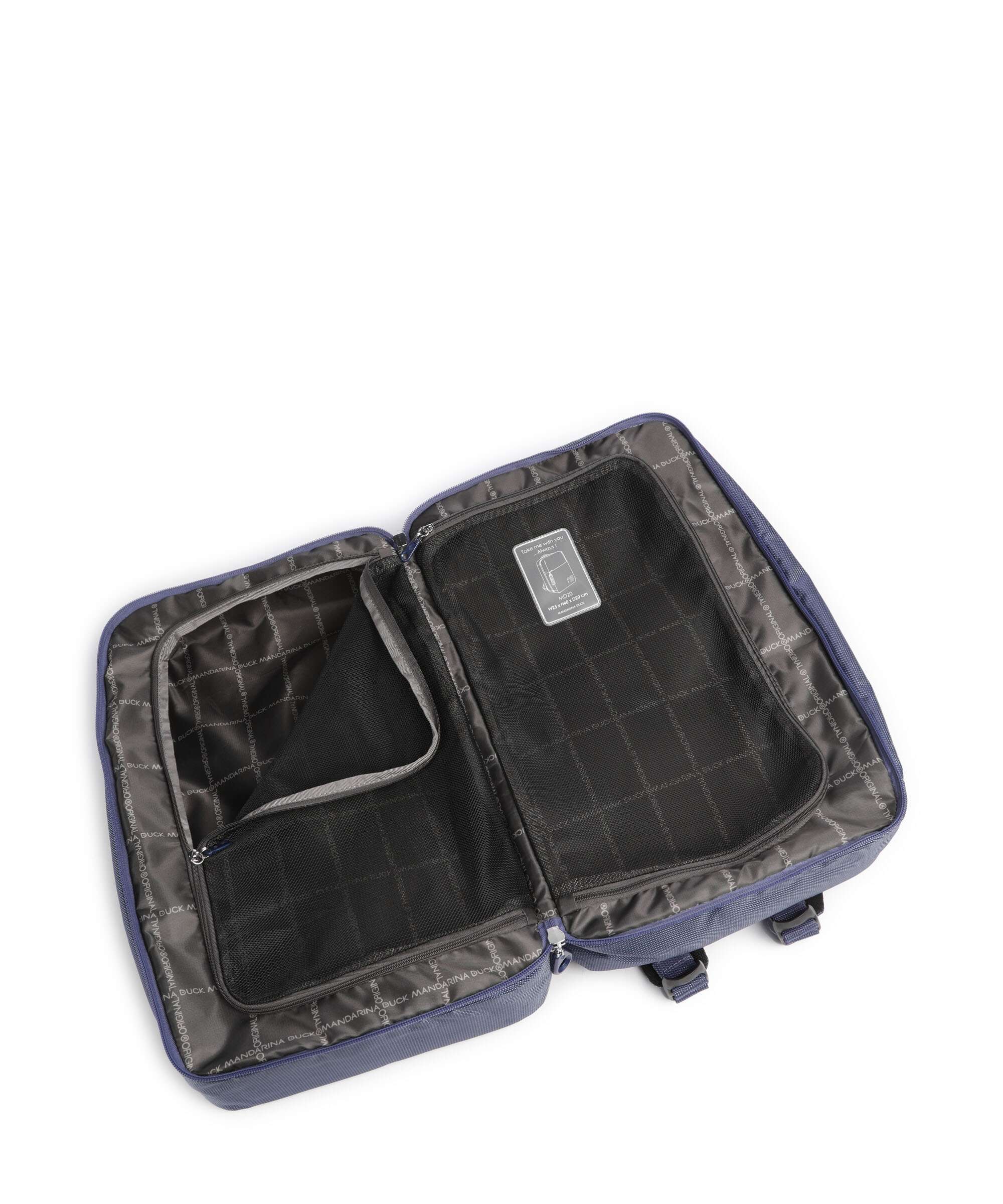 Mandarina Duck MD20 Travel backpack deep blue - Image 6