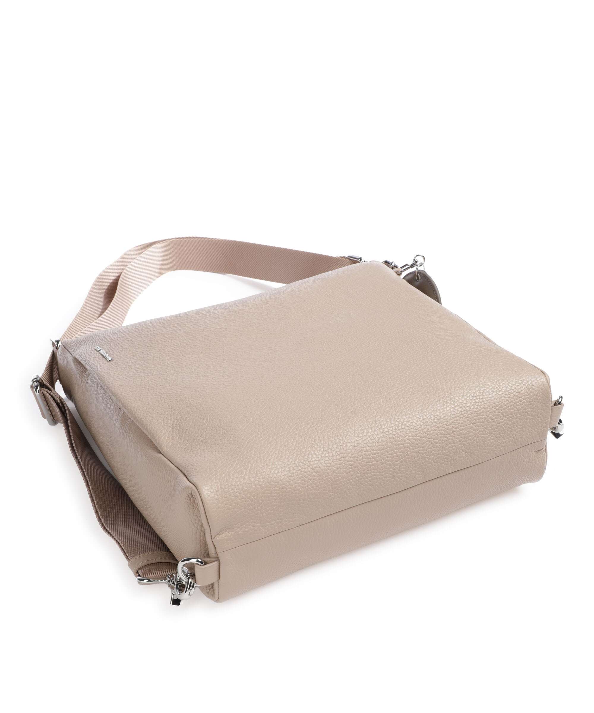 Mandarina Duck Mellow Leather Backpack bag warm taupe - Image 6