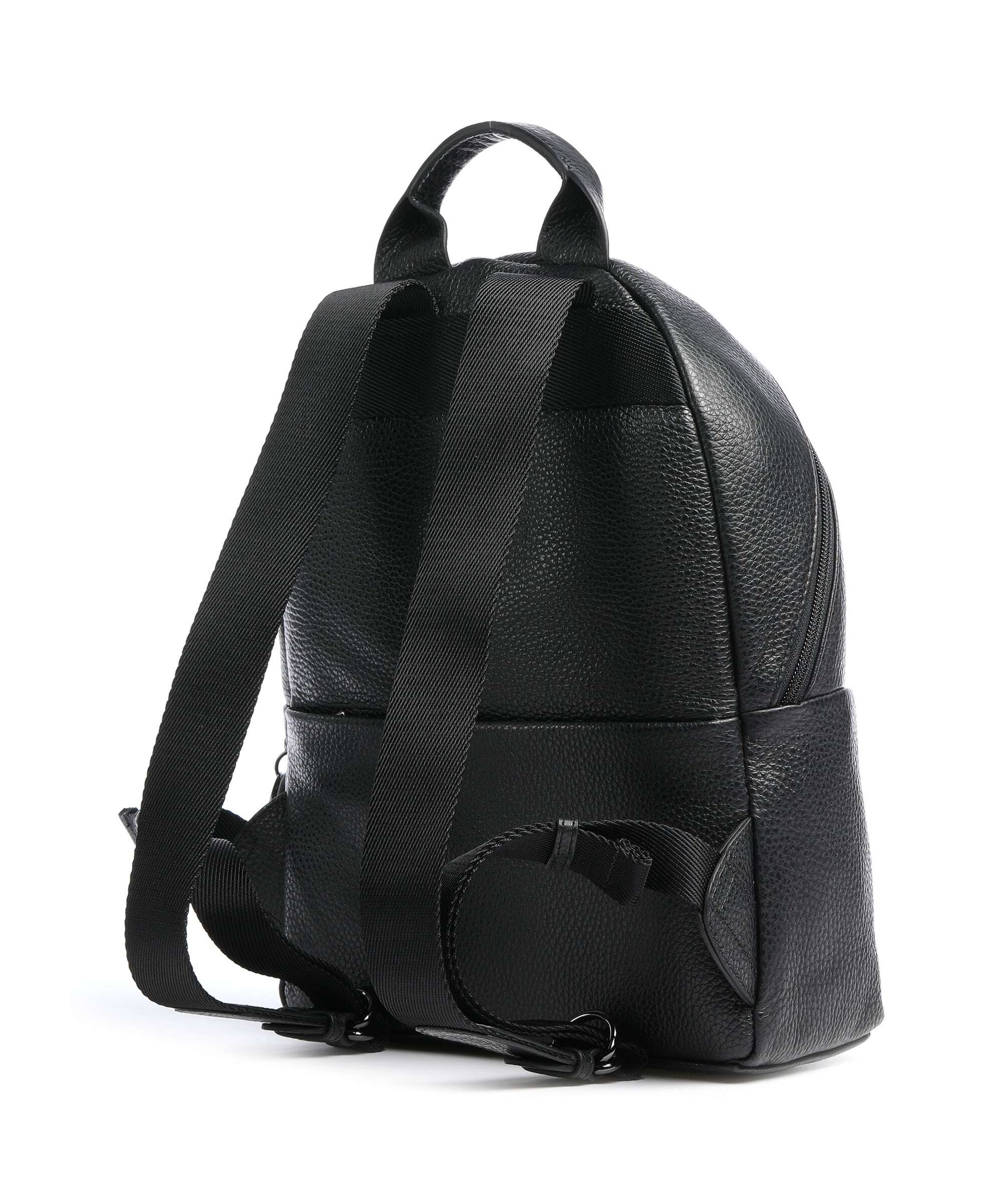 Mandarina Duck Mellow Leather Backpack nero - Image 2
