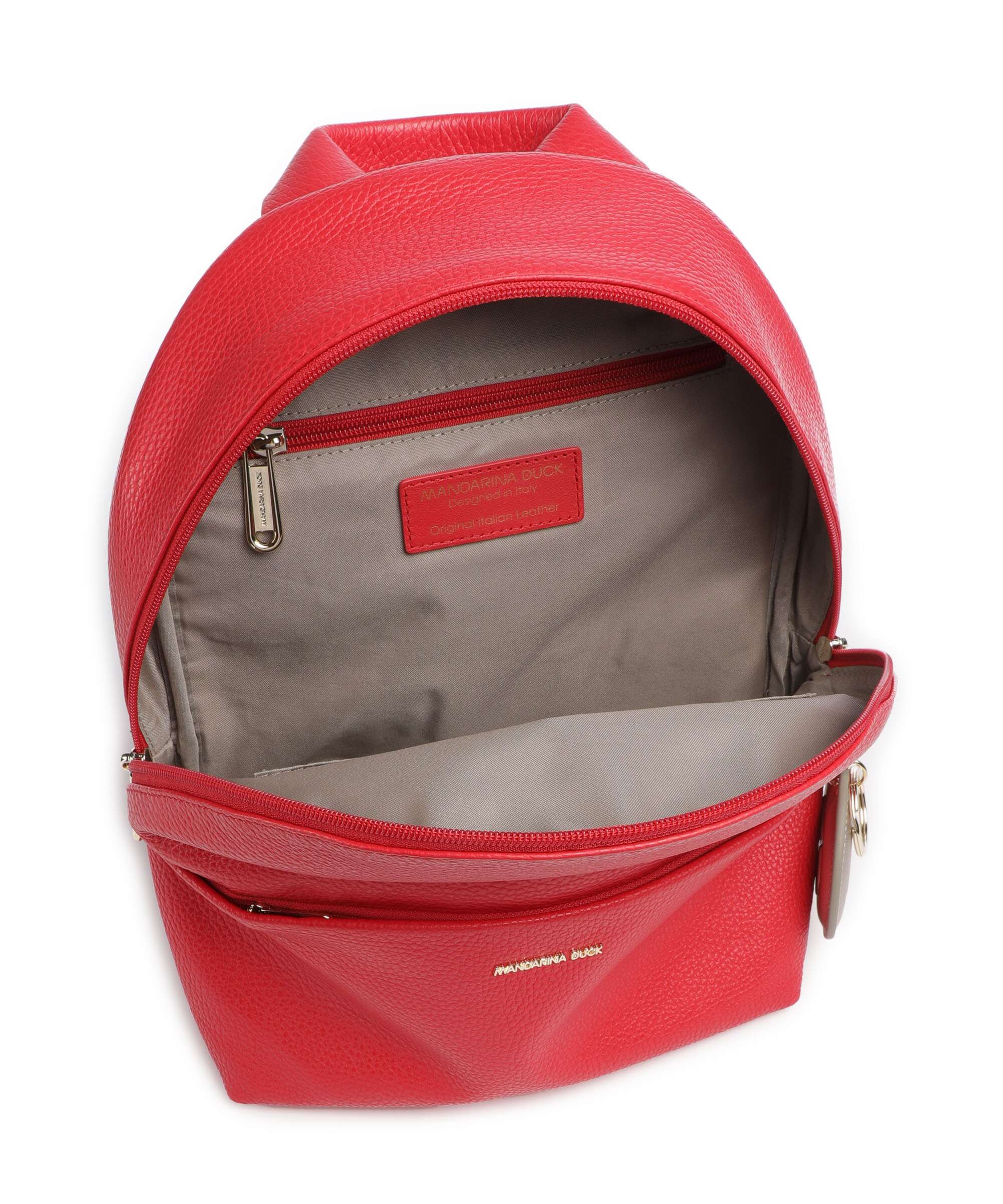 Mandarina Duck Mellow Leather Backpack diva - Image 5