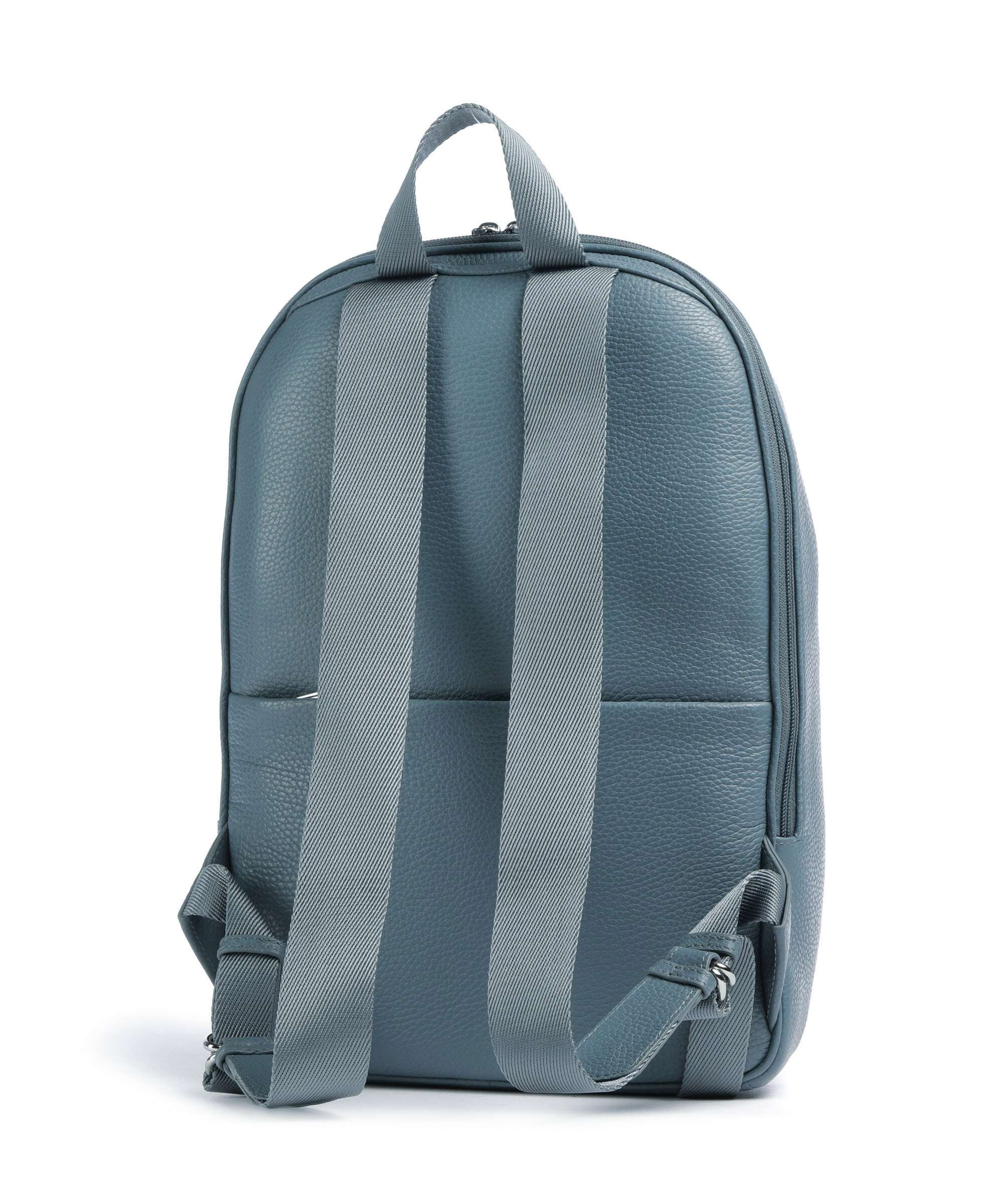 Mandarina Duck Mellow Leather Backpack iron - Image 2