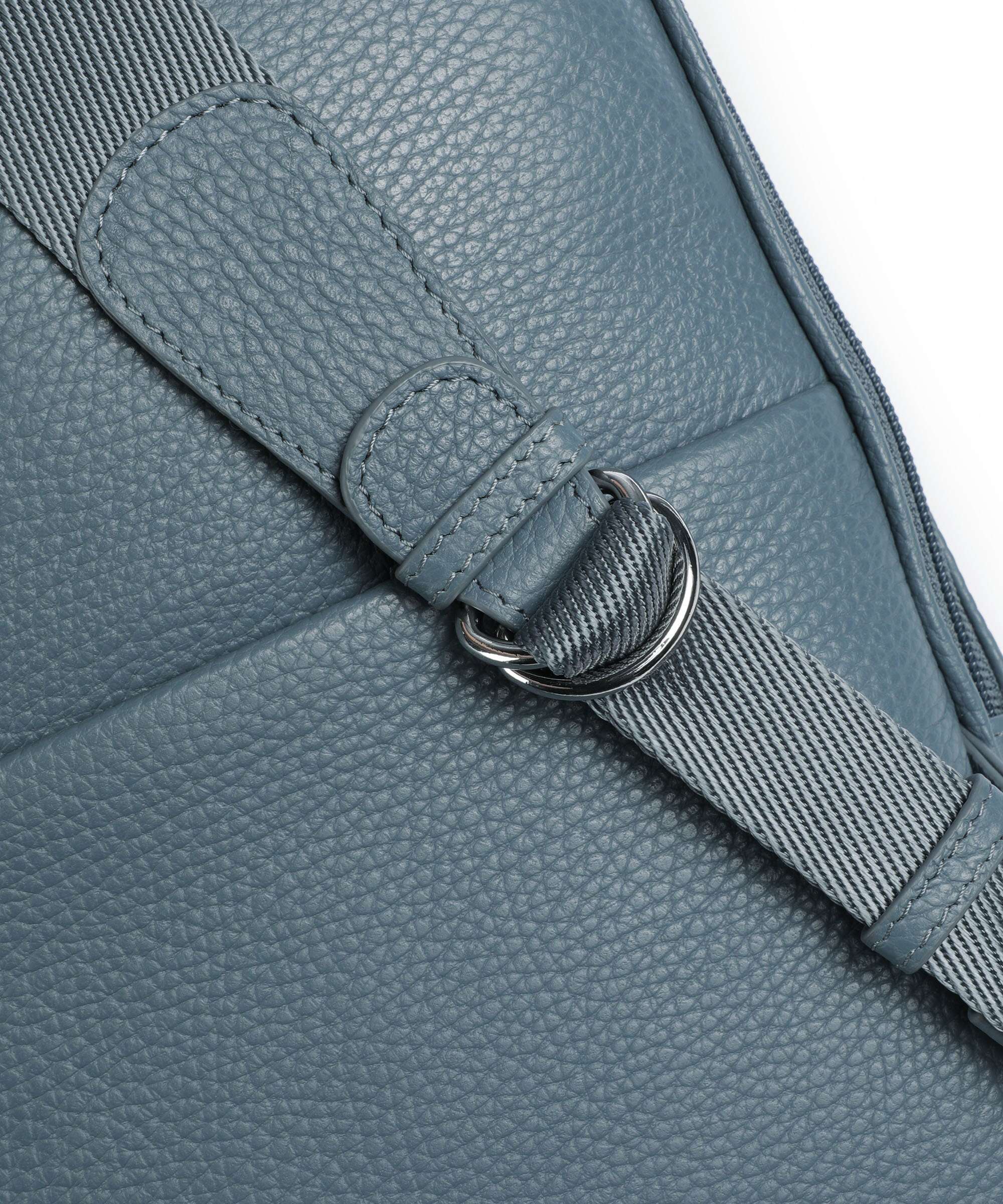 Mandarina Duck Mellow Leather Backpack iron - Image 4