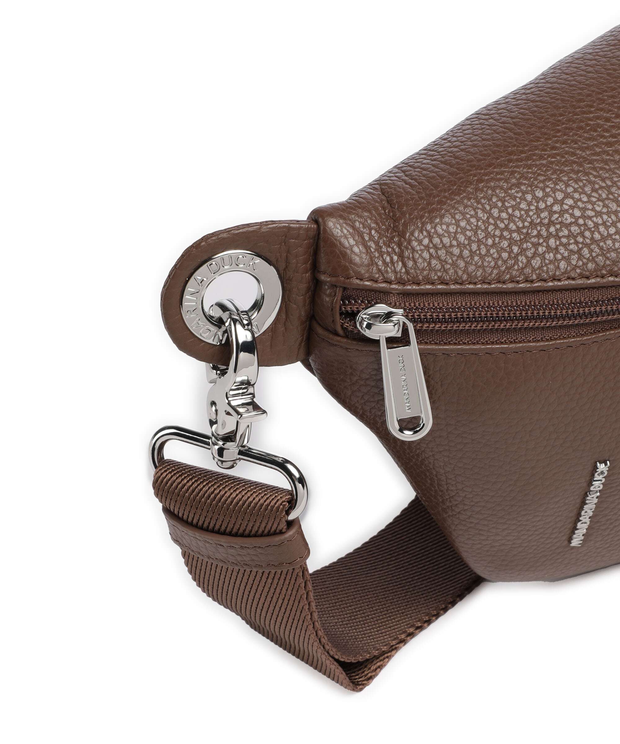 Mandarina Duck Mellow Leather Belt bag milk chocolate - Image 4
