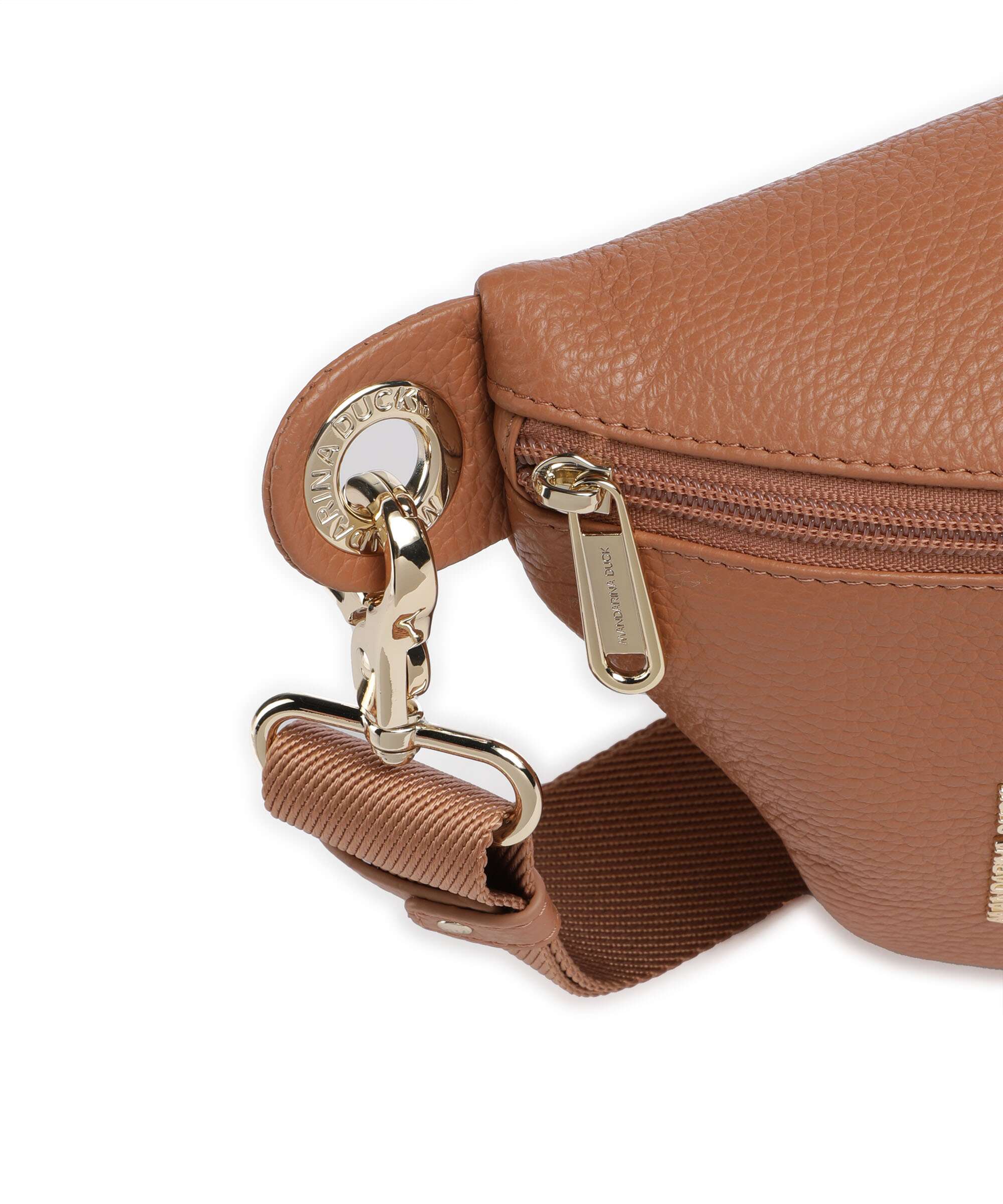Mandarina Duck Mellow Leather Belt bag pecan nut - Image 4