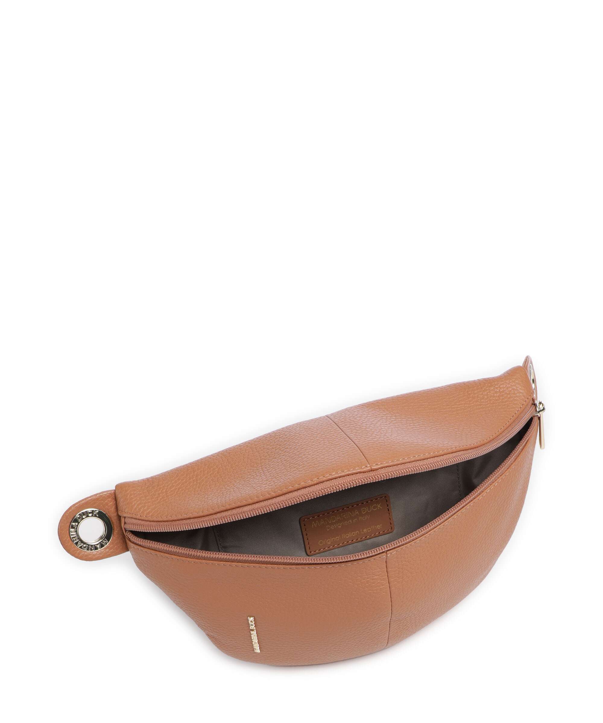 Mandarina Duck Mellow Leather Belt bag pecan nut - Image 5