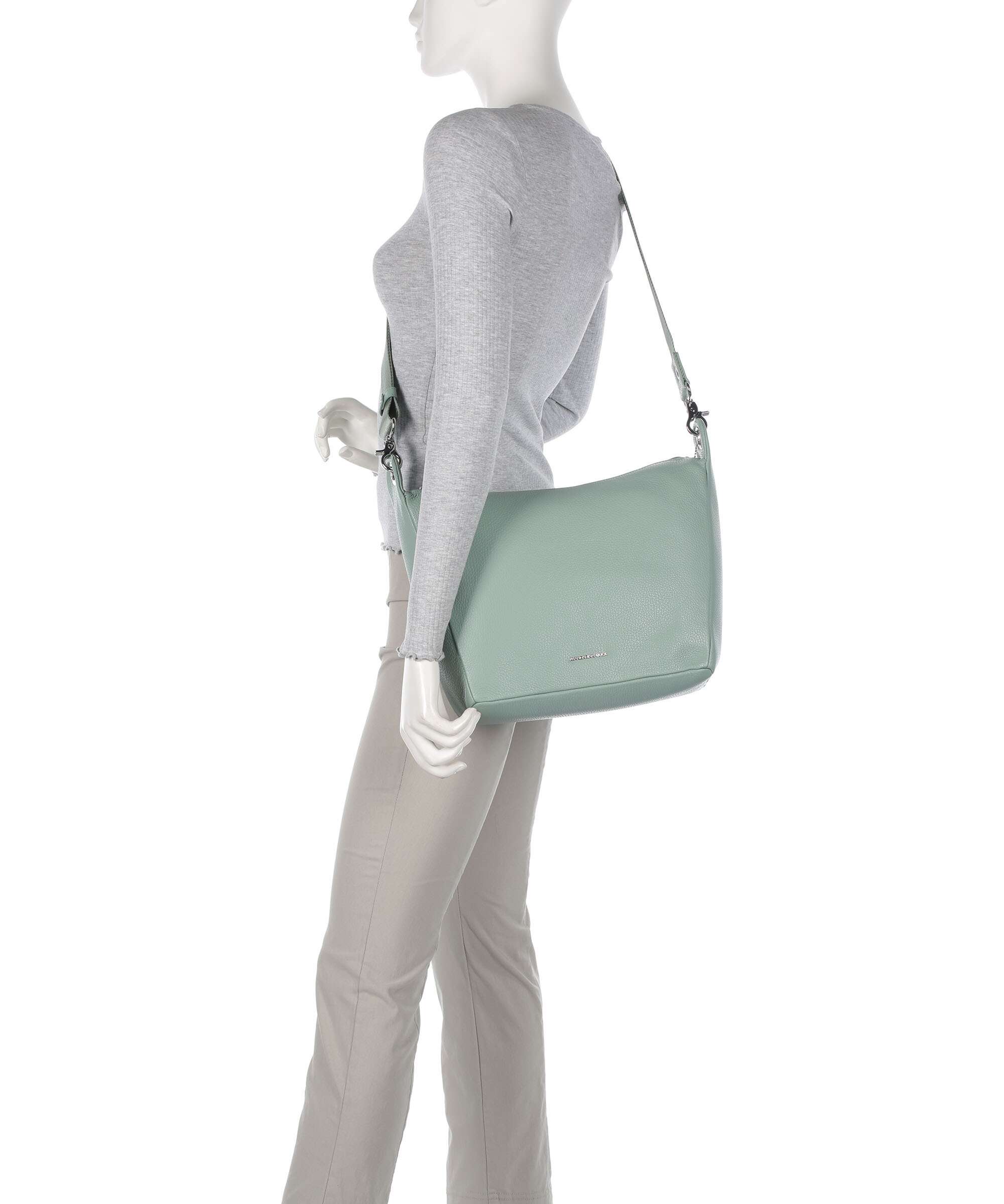 Mandarina Duck Mellow Leather Crossbody bag iceberg green - Image 3