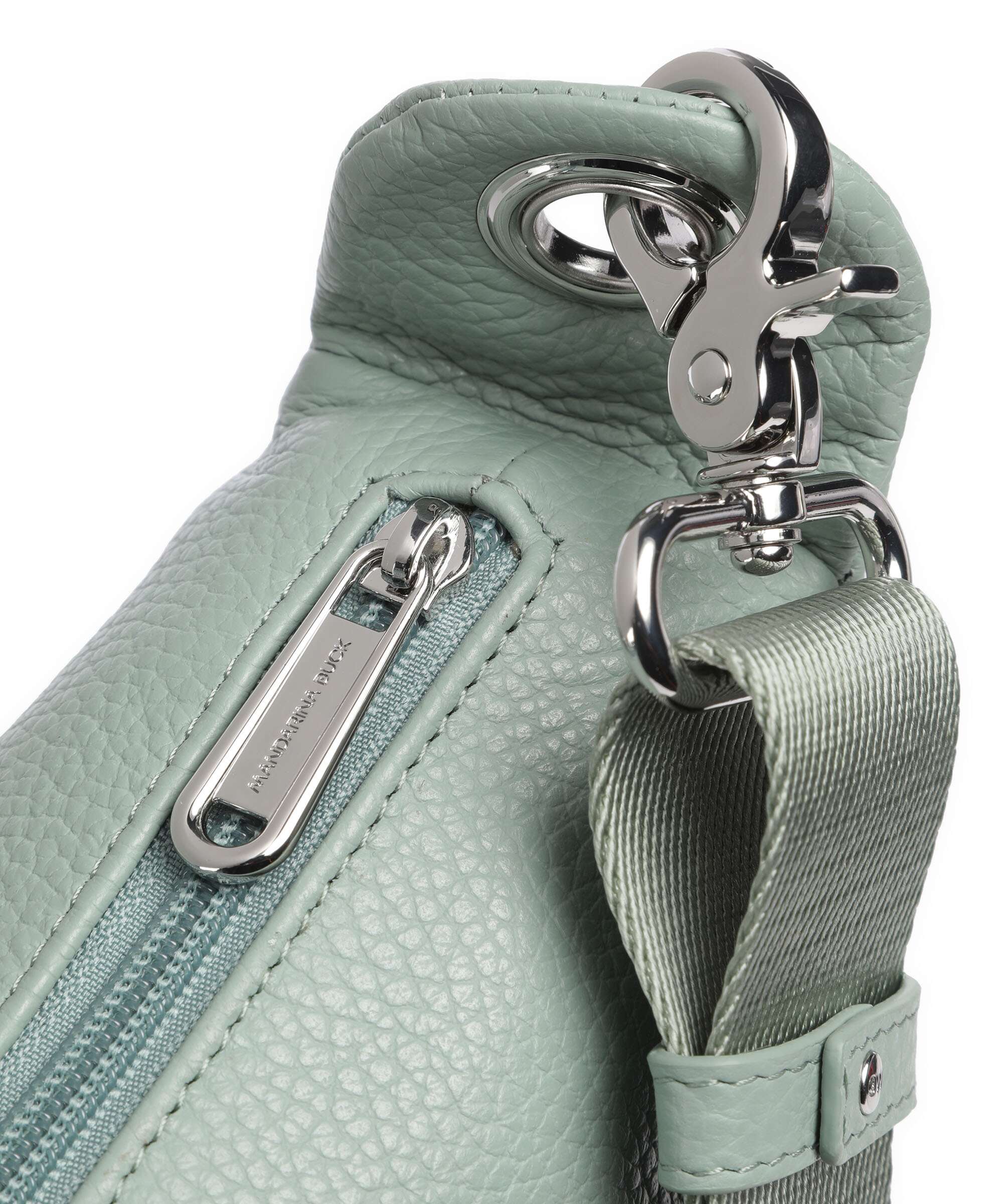 Mandarina Duck Mellow Leather Crossbody bag iceberg green - Image 4