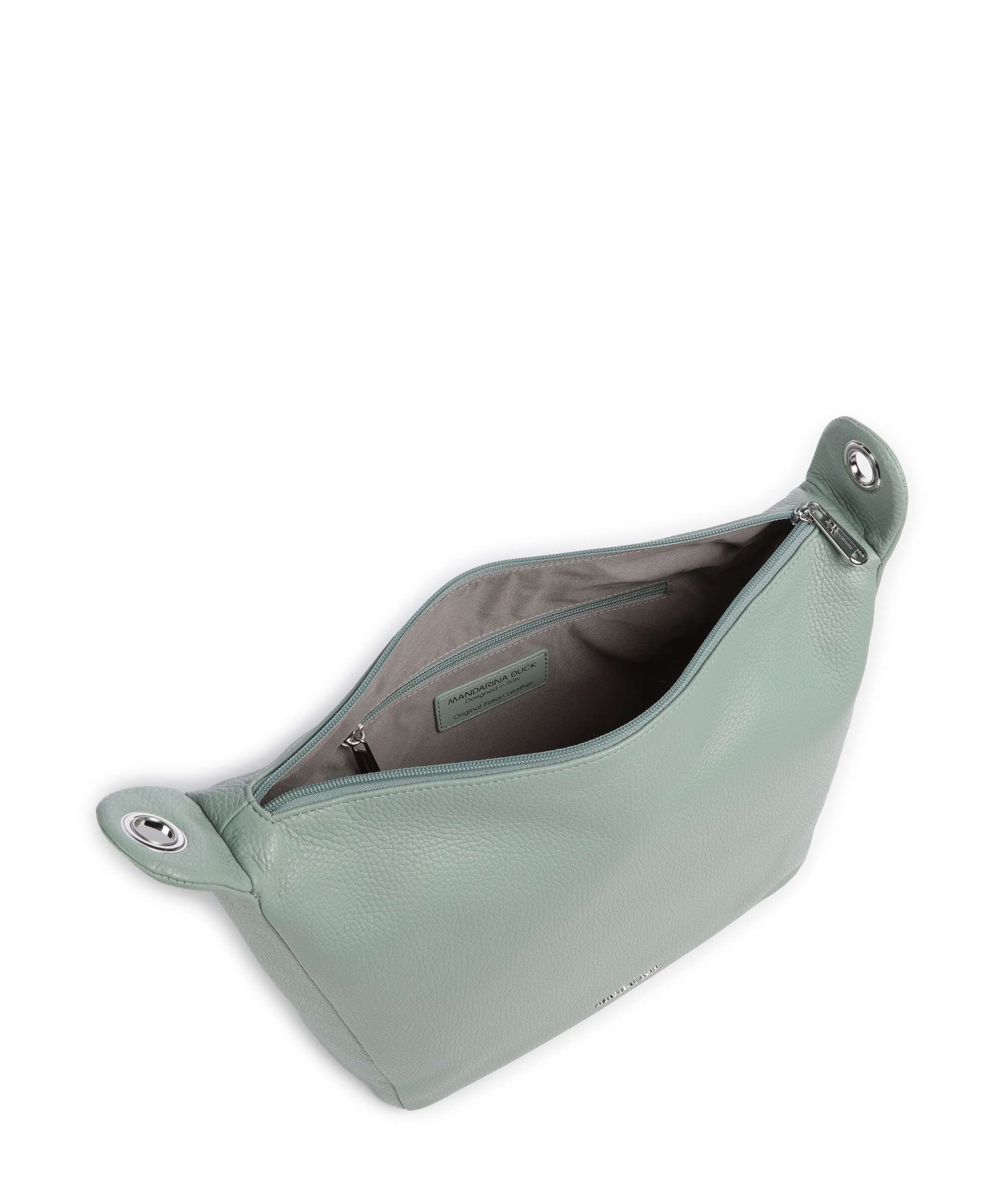Mandarina Duck Mellow Leather Crossbody bag iceberg green - Image 6