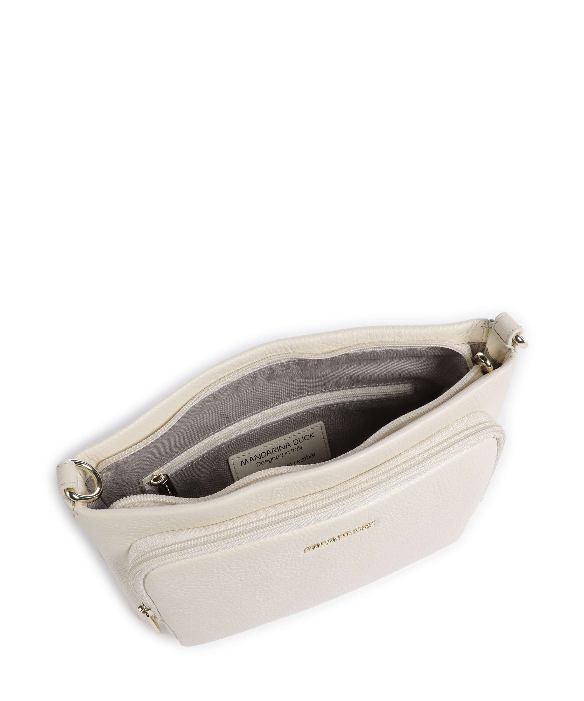 Mandarina Duck Mellow Leather Crossbody bag almond - Image 6
