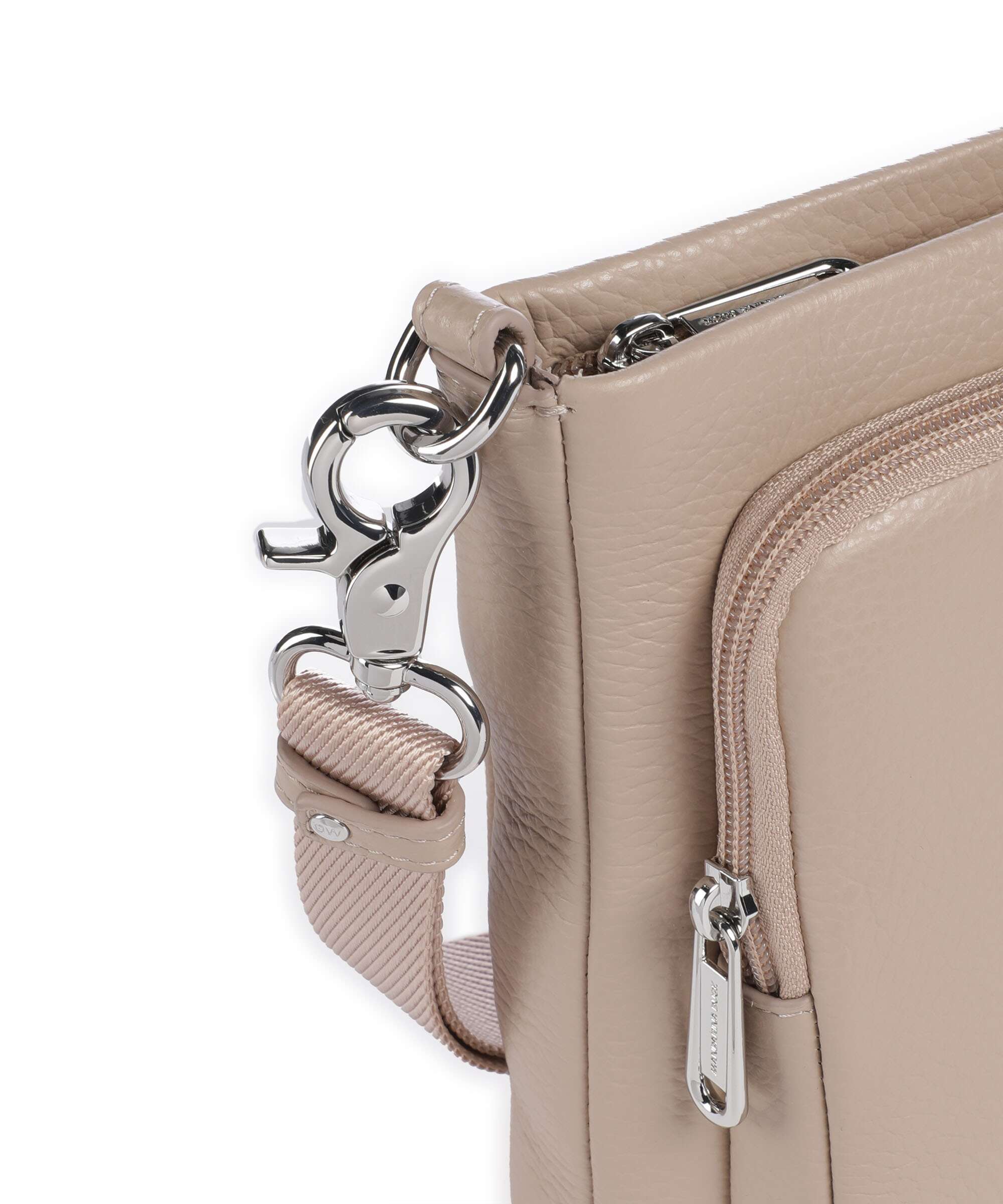 Mandarina Duck Mellow Leather Crossbody bag warm taupe - Image 4