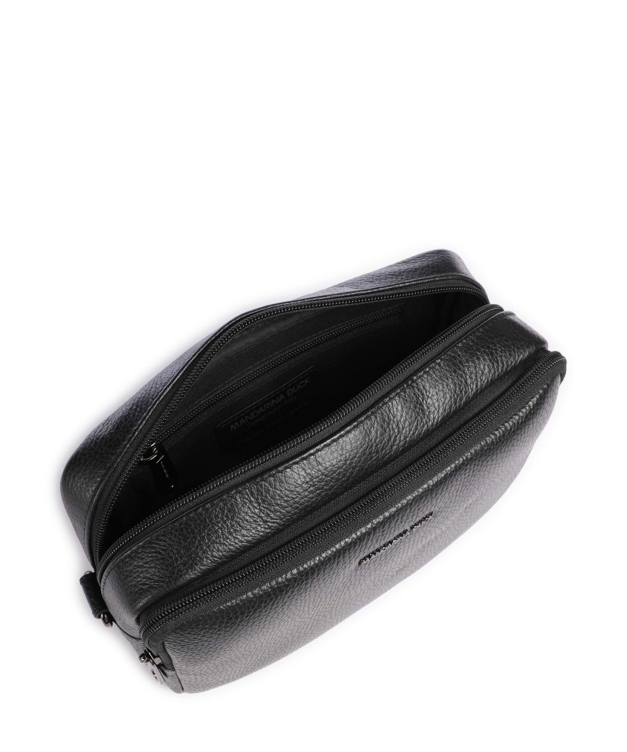 Mandarina Duck Mellow Leather Crossbody bag nero - Image 6