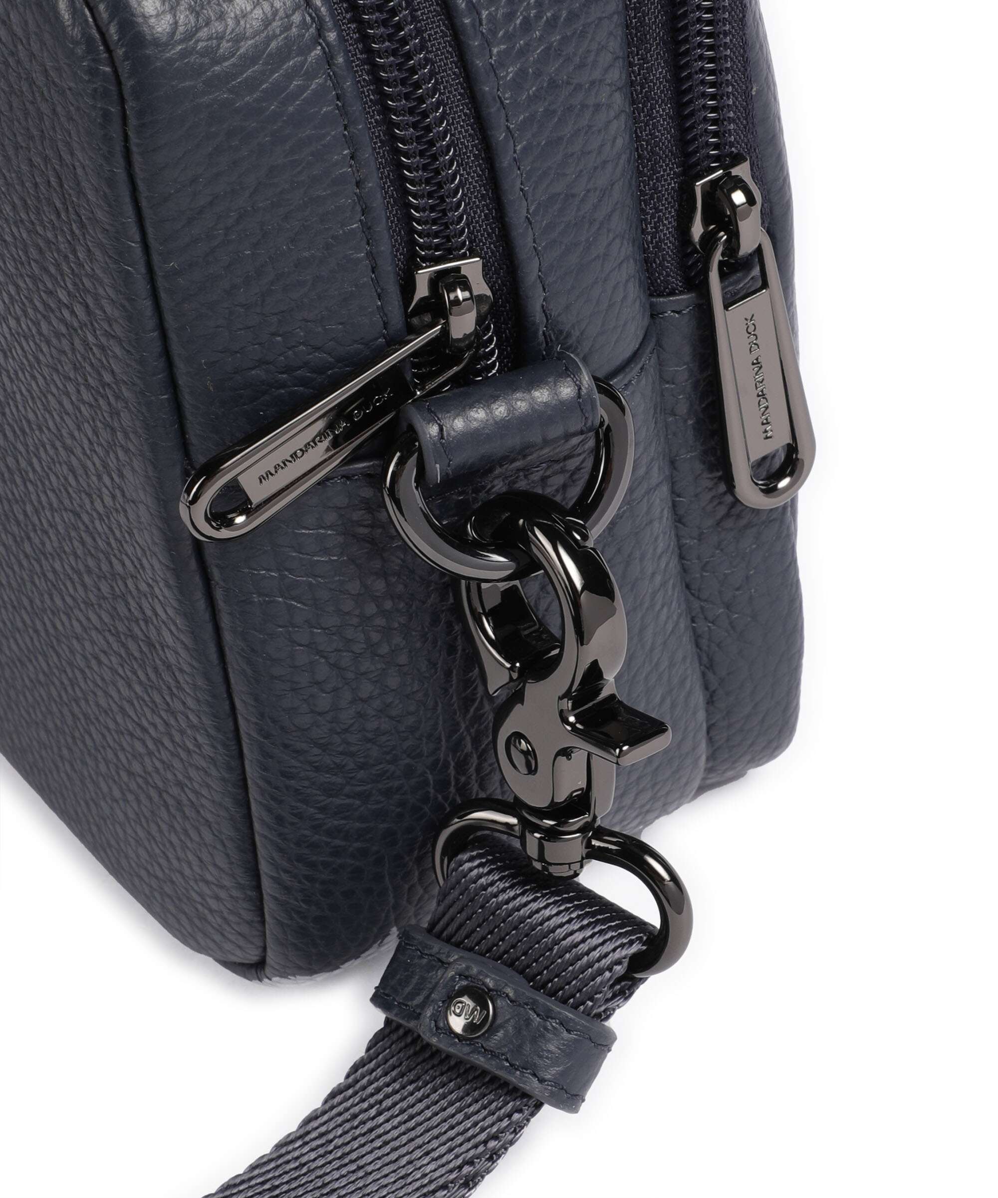 Mandarina Duck Mellow Leather Crossbody bag dress blue - Image 4
