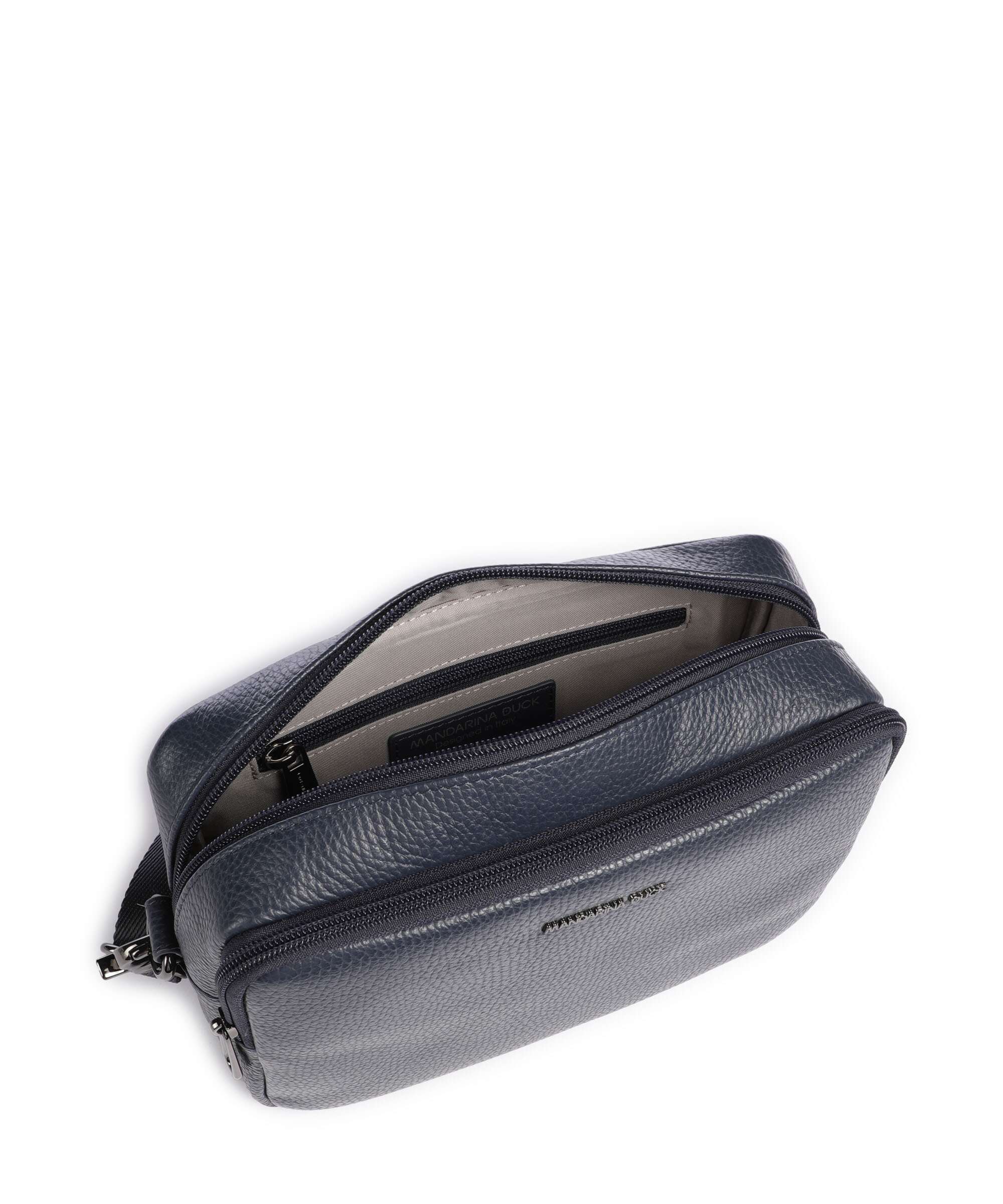 Mandarina Duck Mellow Leather Crossbody bag dress blue - Image 6