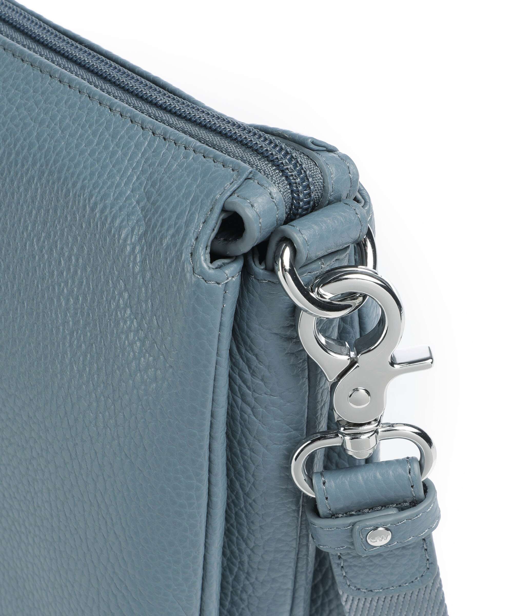 Mandarina Duck Mellow Leather Crossbody bag iron - Image 4