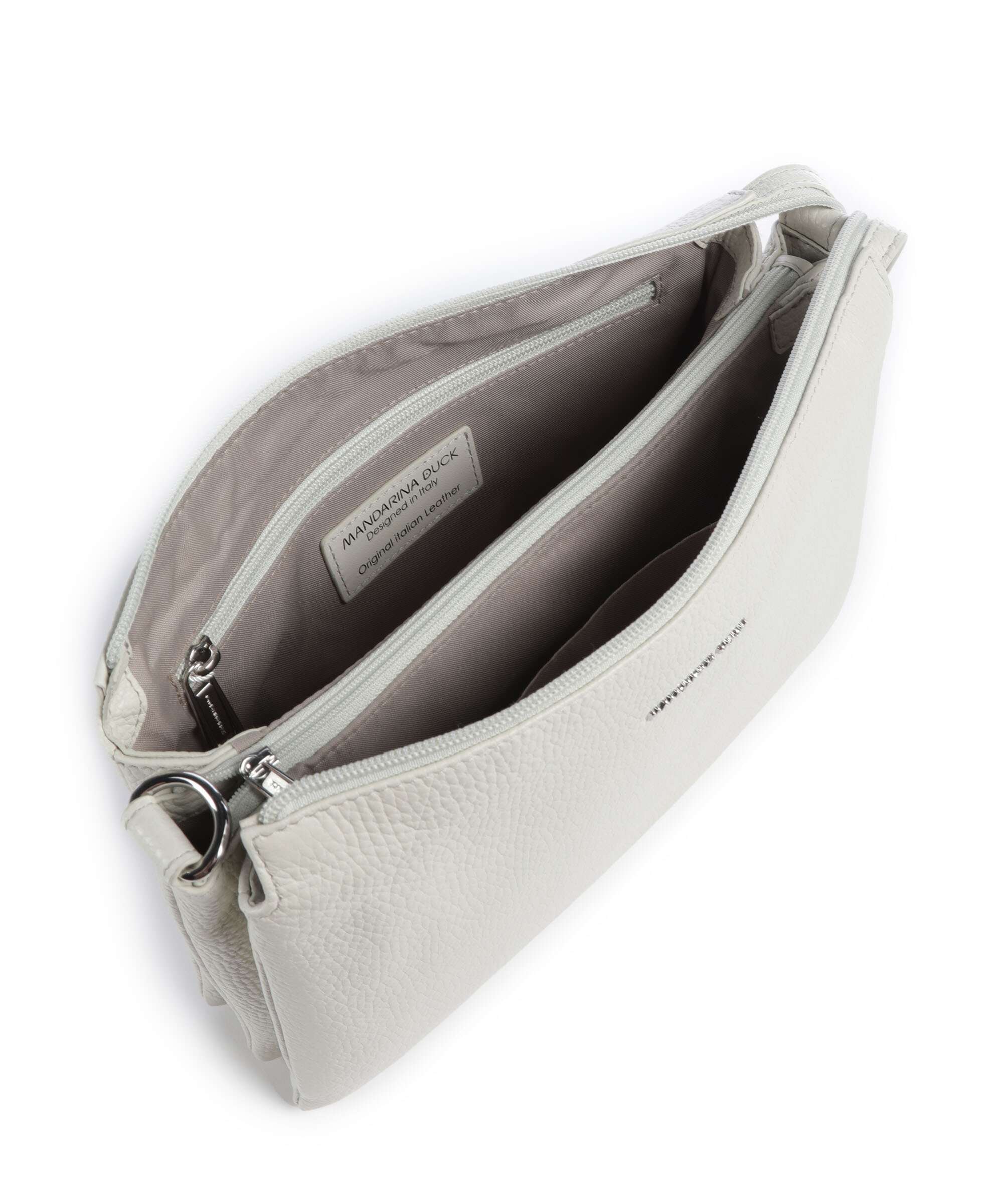 Mandarina Duck Mellow Leather Crossbody bag cashmere - Image 6