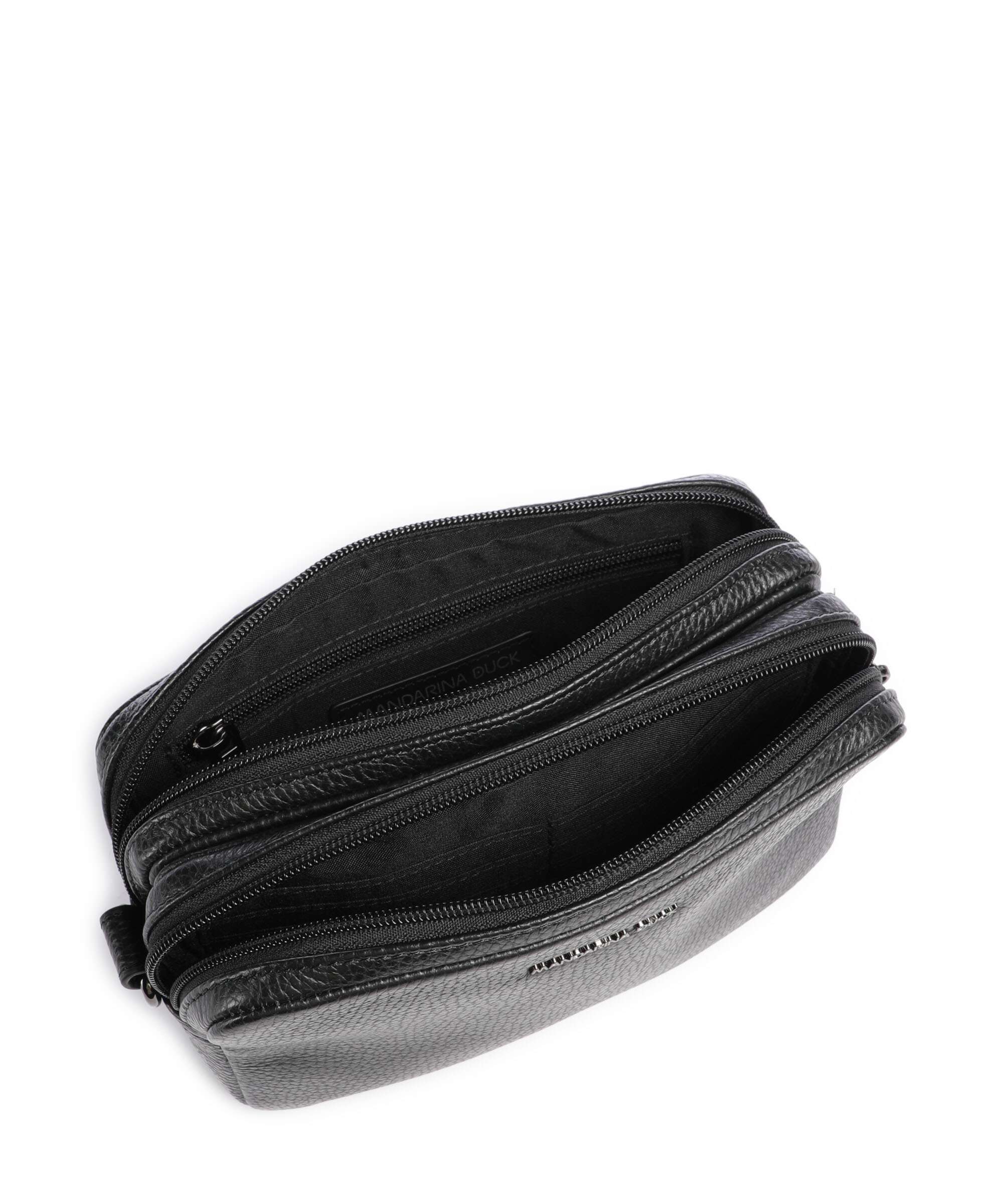 Mandarina Duck Mellow Leather Crossbody bag nero - Image 6