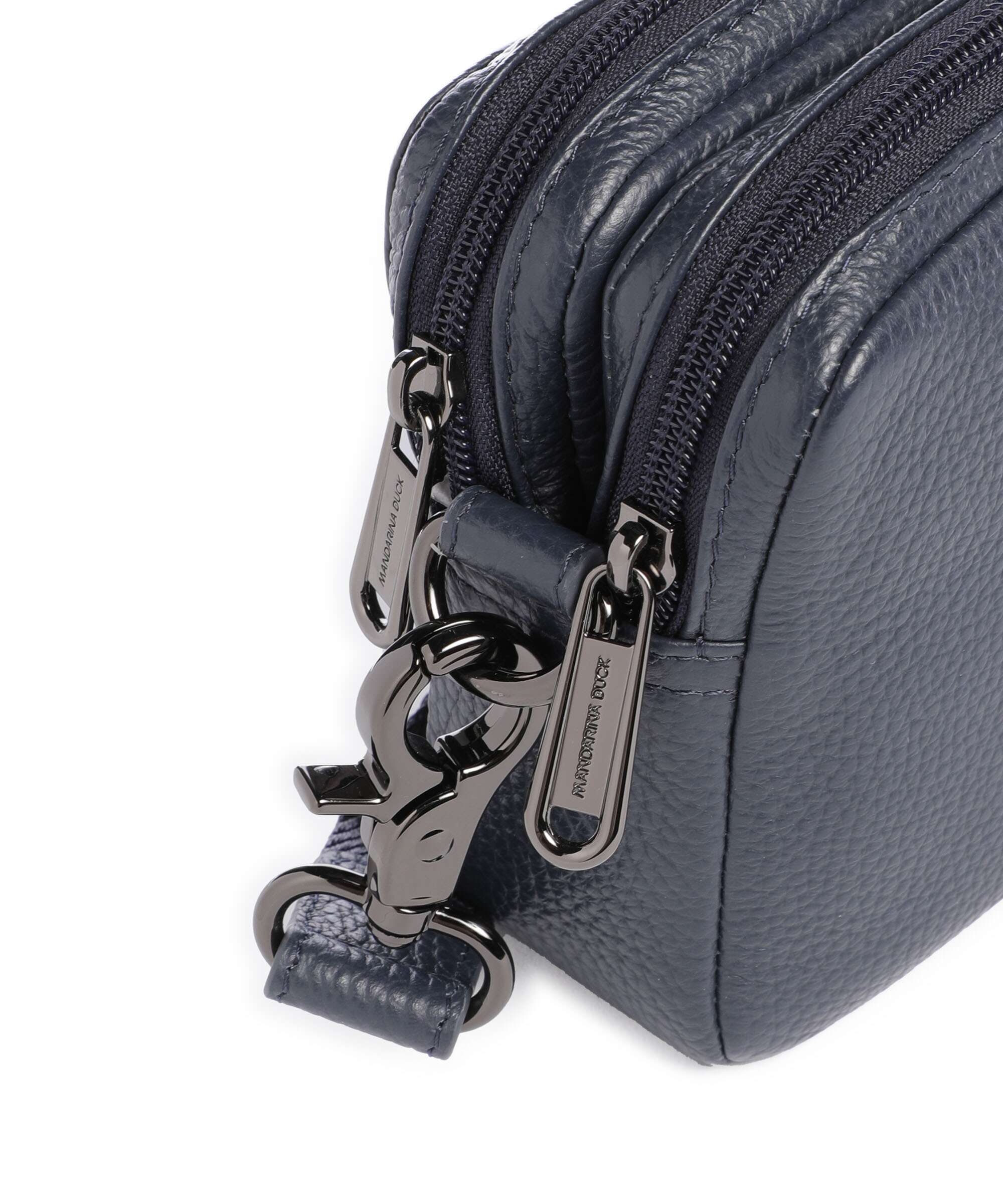 Mandarina Duck Mellow Leather Crossbody bag dress blue - Image 4