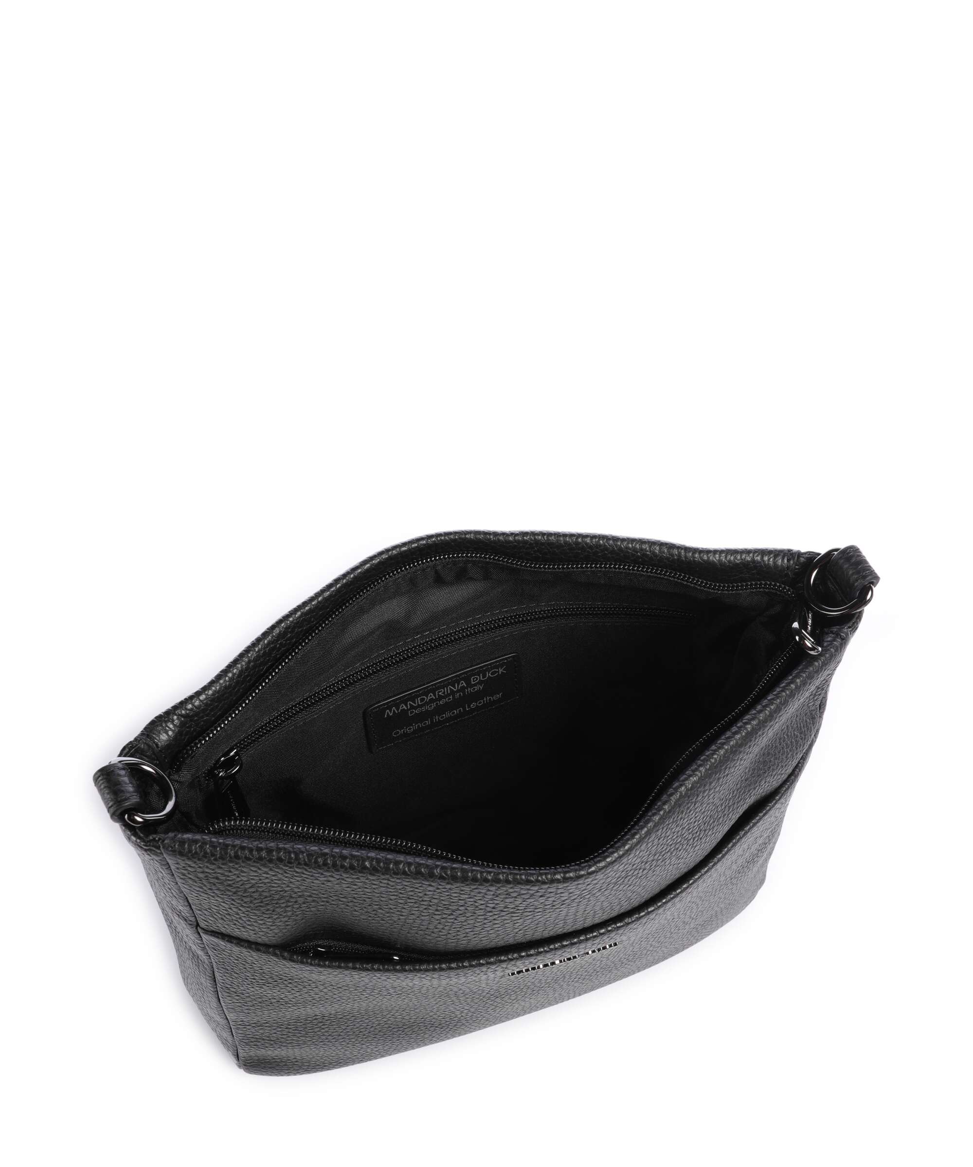 Mandarina Duck Mellow Leather Crossbody bag nero - Image 6